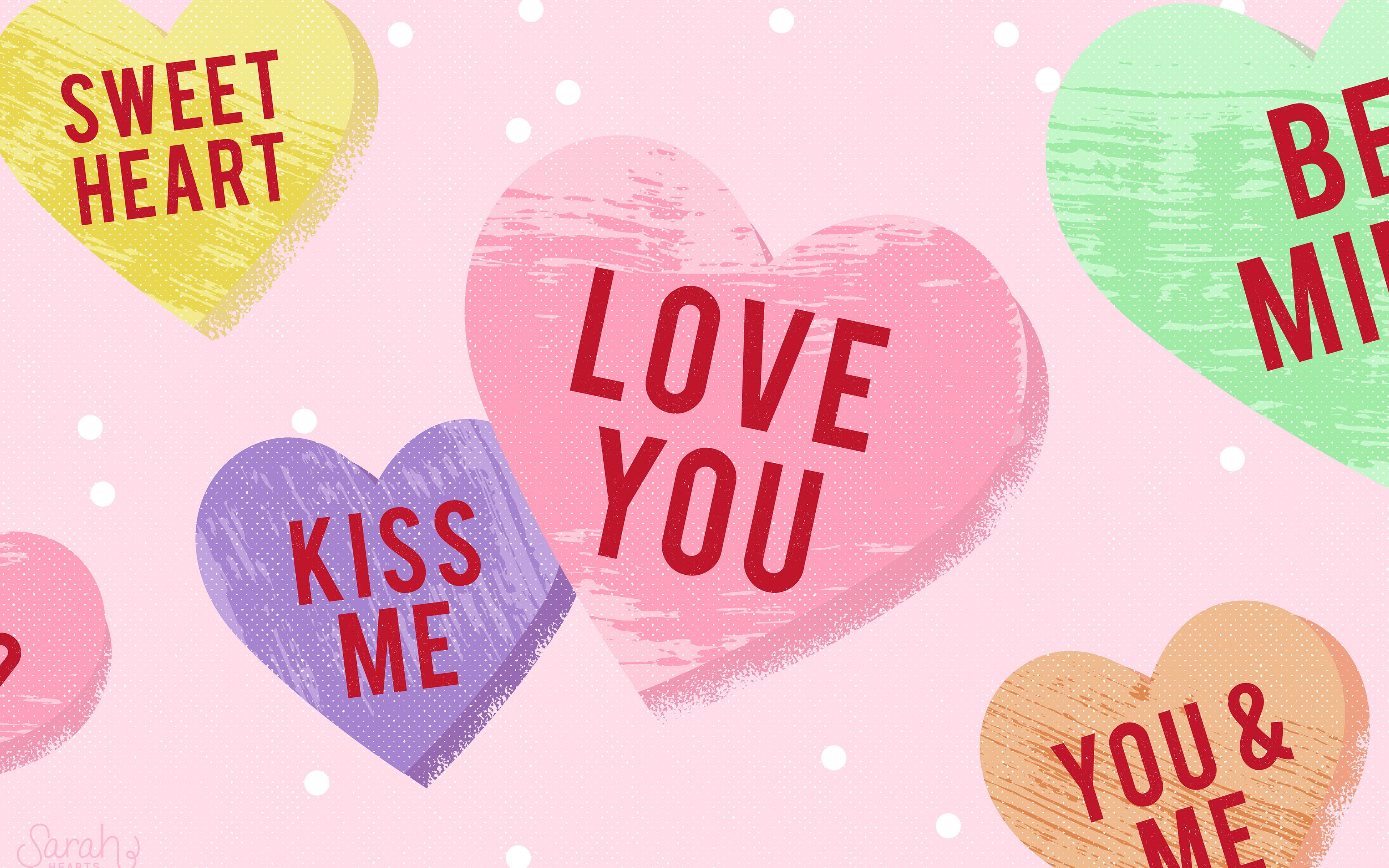 wealth, sweet, studio shot, positive emotion, text, western script, pink color, number, no people, kiss, business, indoors, 4K, multi colored, heart shape, HD Wallpaper