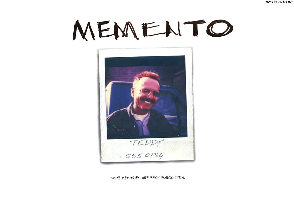 memento, white, 480P, entertainment, movies, minimalistic, art, x, hd, quotes, HD Wallpaper