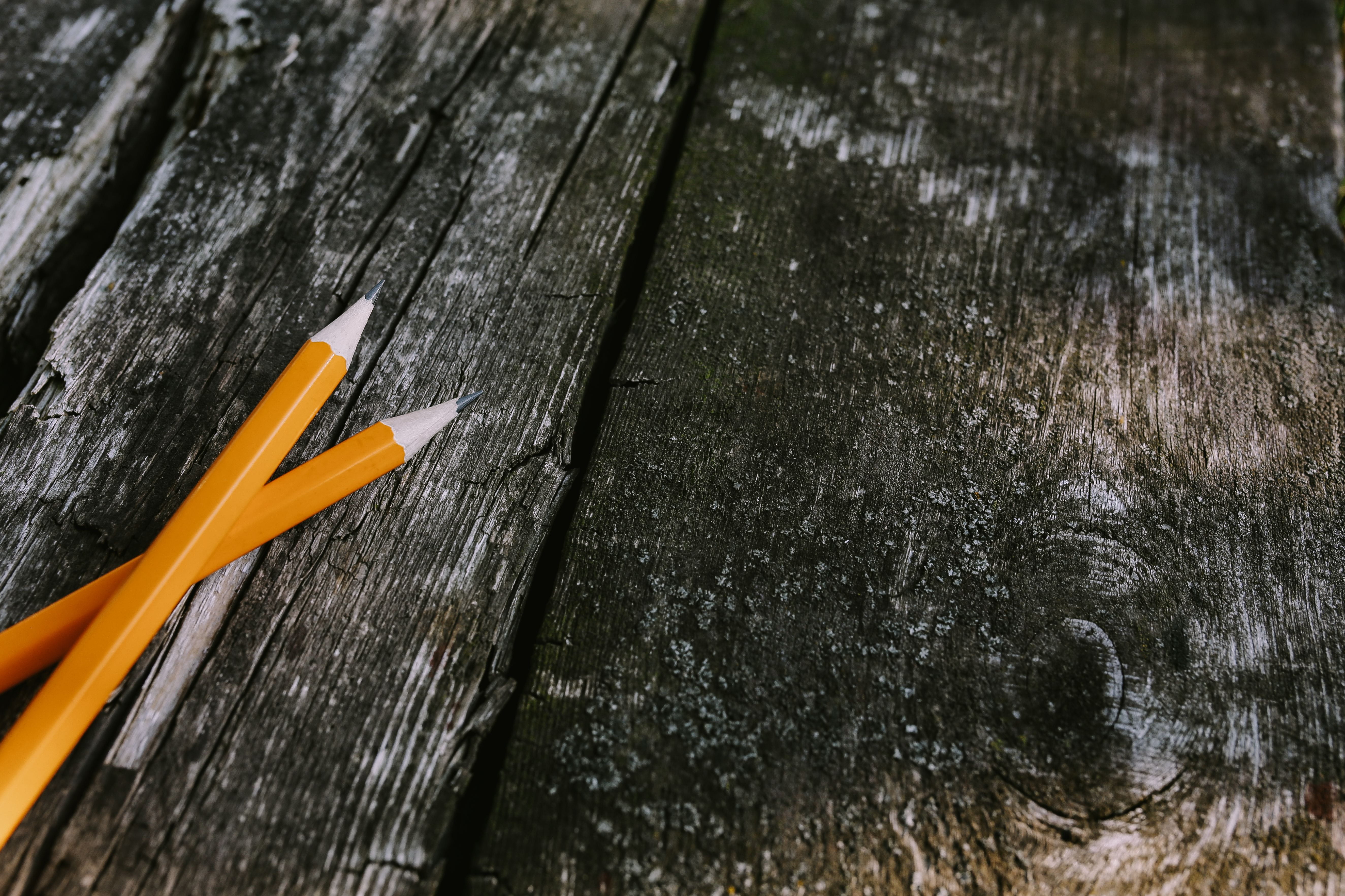 Small, day, table, things, 5K, nature, tree, wet, still life, wood - Material, orange color, high angle view, mockup, copy space, no People, vegetable, HD Wallpaper