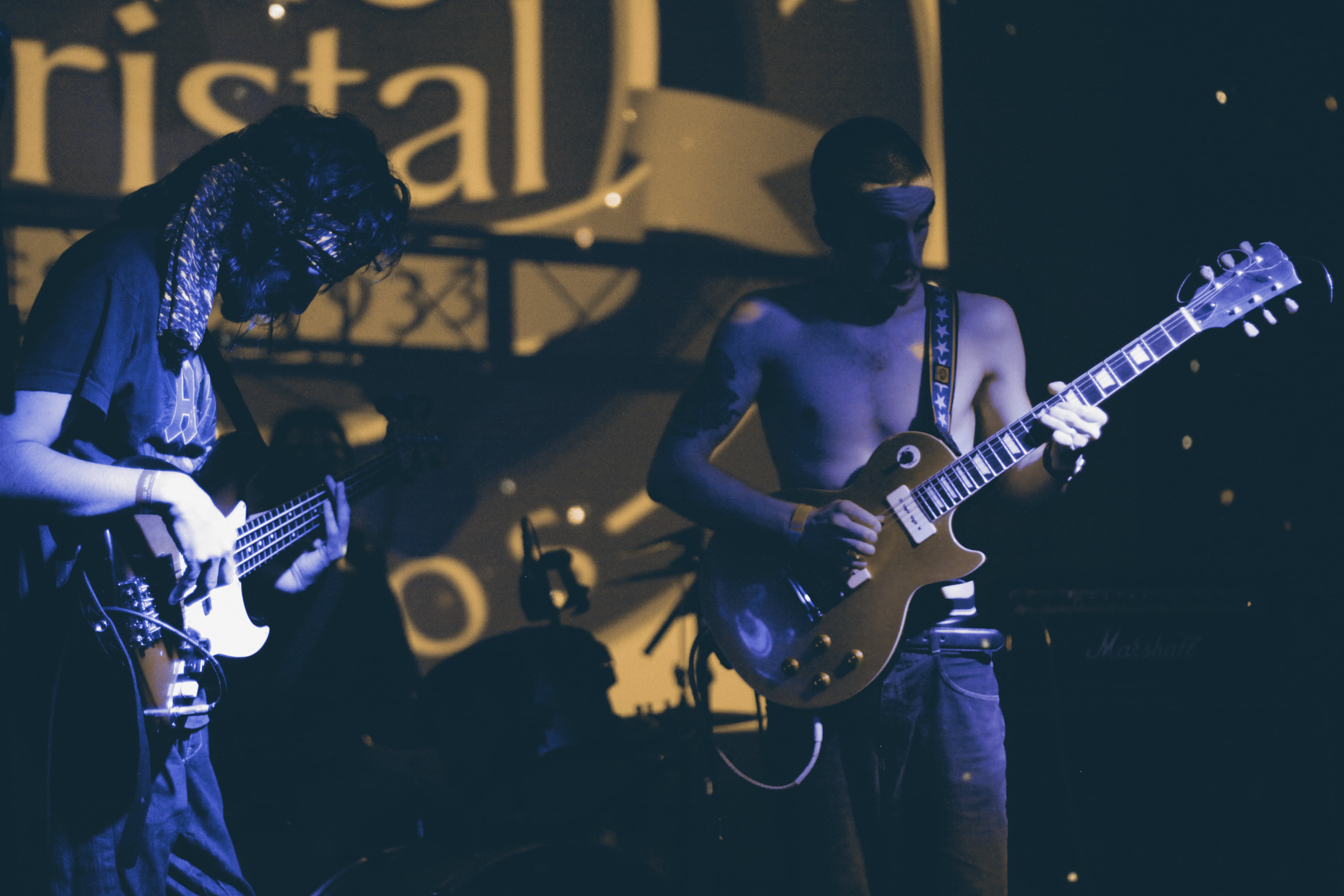 performing Arts Event, event, musical equipment, occupation, festival, singer, band, performance, close-up, electric Guitar, enjoyment, stringed instrument, HD Wallpaper
