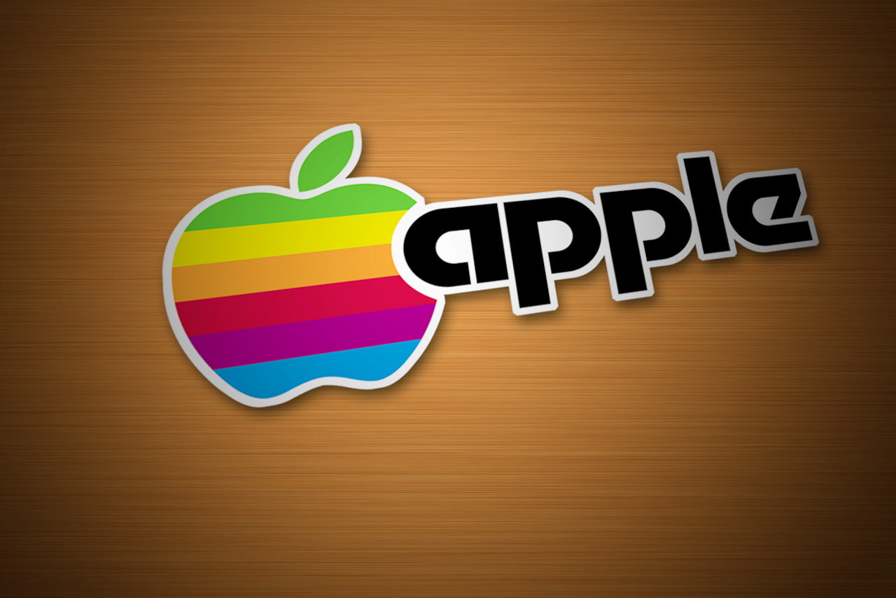 sticke, brand and logo, cool, apple, typography, design, logo, 720P, HD Wallpaper