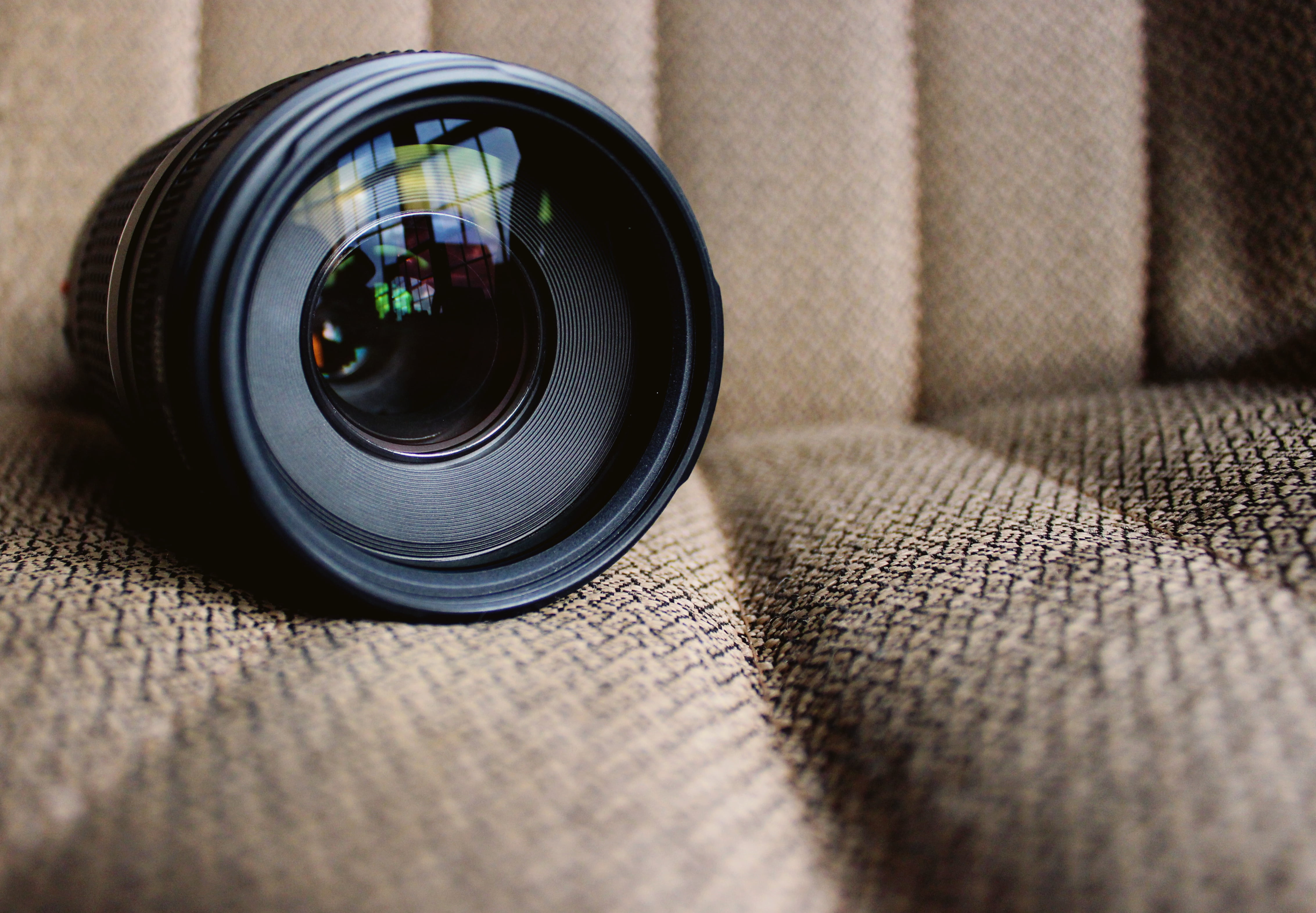 close-up, lens - eye, dslr, circle, gadgets, textured, photography, digital camera, slr camera, clean, reflection, telephoto, black color, technology, 4K, HD Wallpaper