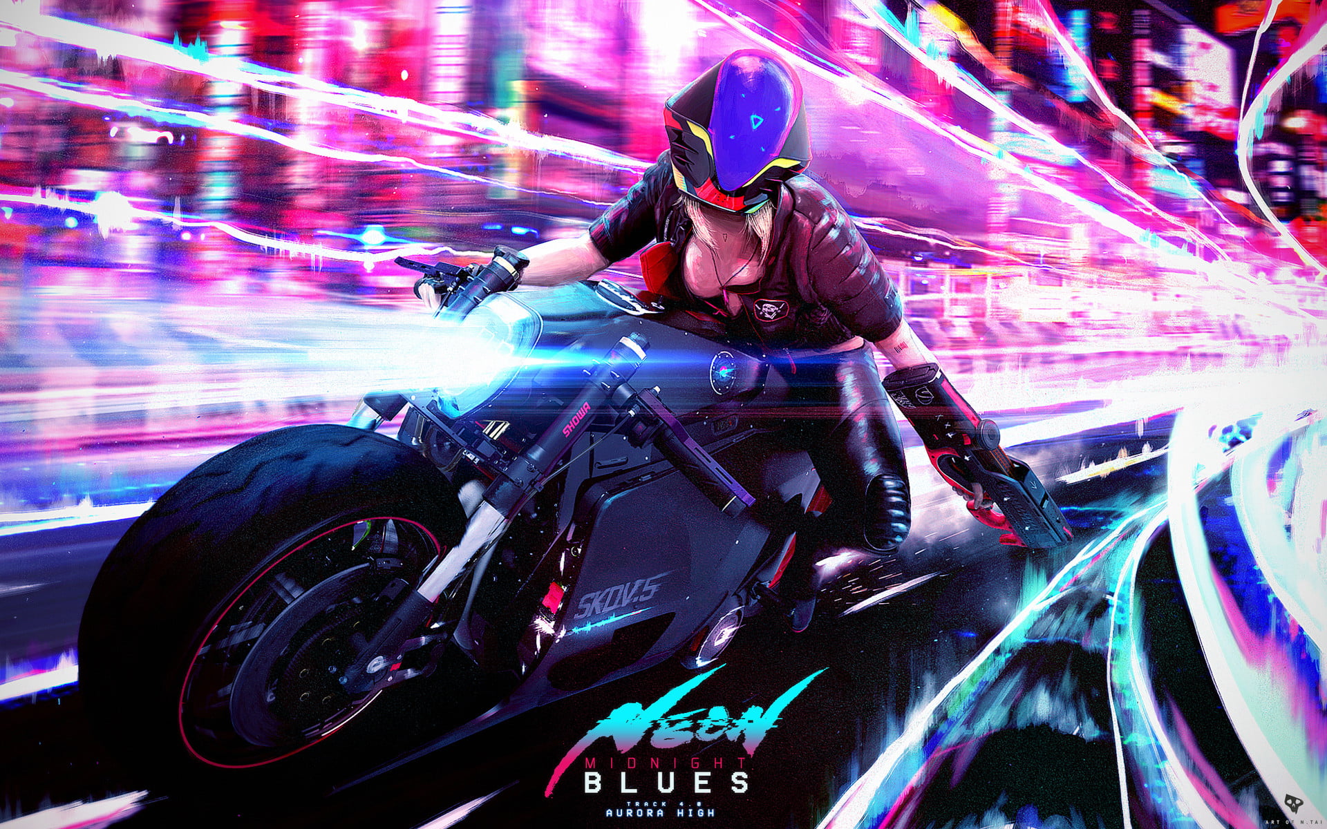 arts culture and entertainment, transportation, helmet, one person, portrait, overlay, sports, bike, mid adult, young adult, night, adult, crash helmet, HD Wallpaper