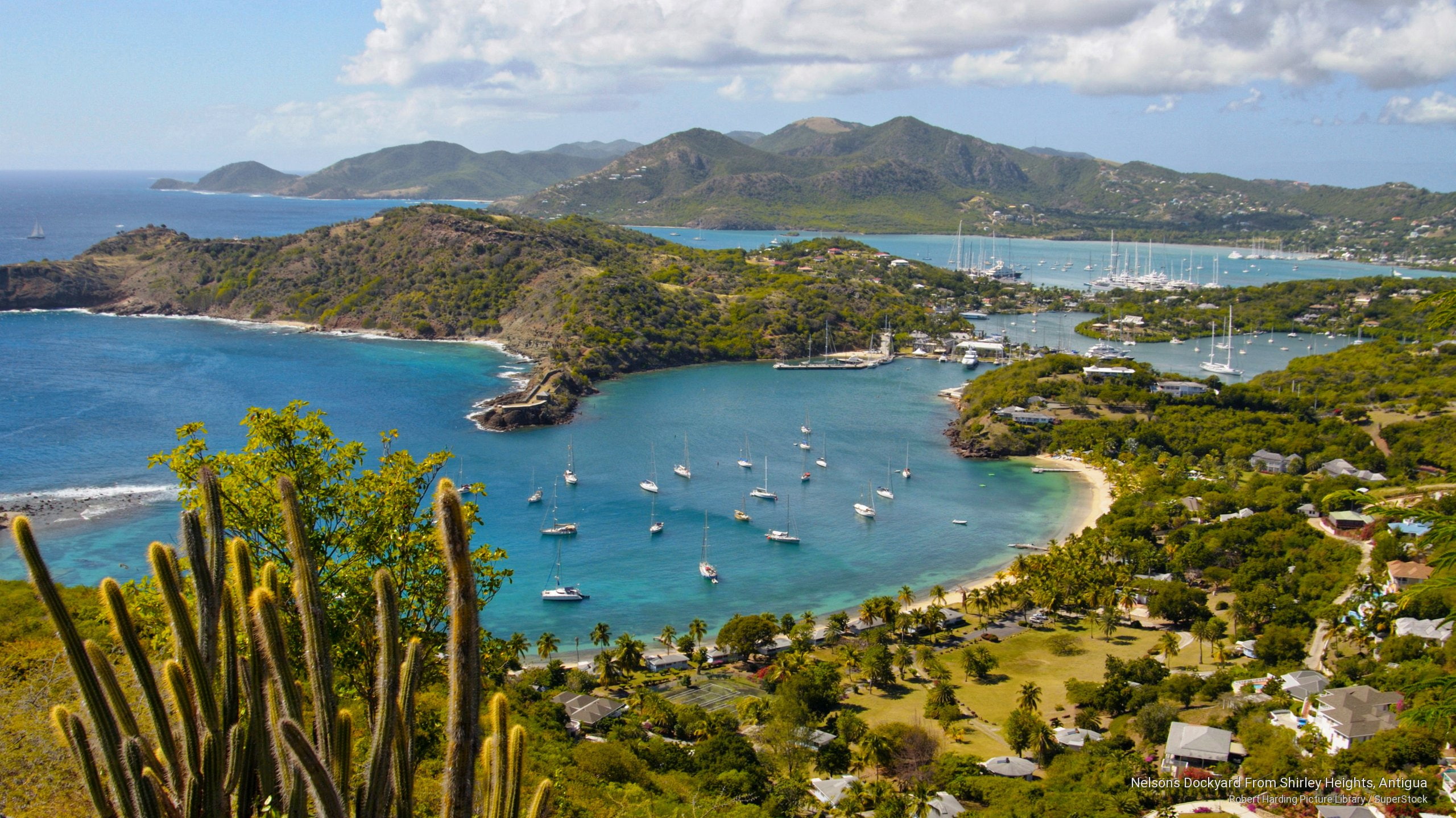Islands, shirley, nelsons, dockyard, heights, antigua, 2K, HD Wallpaper