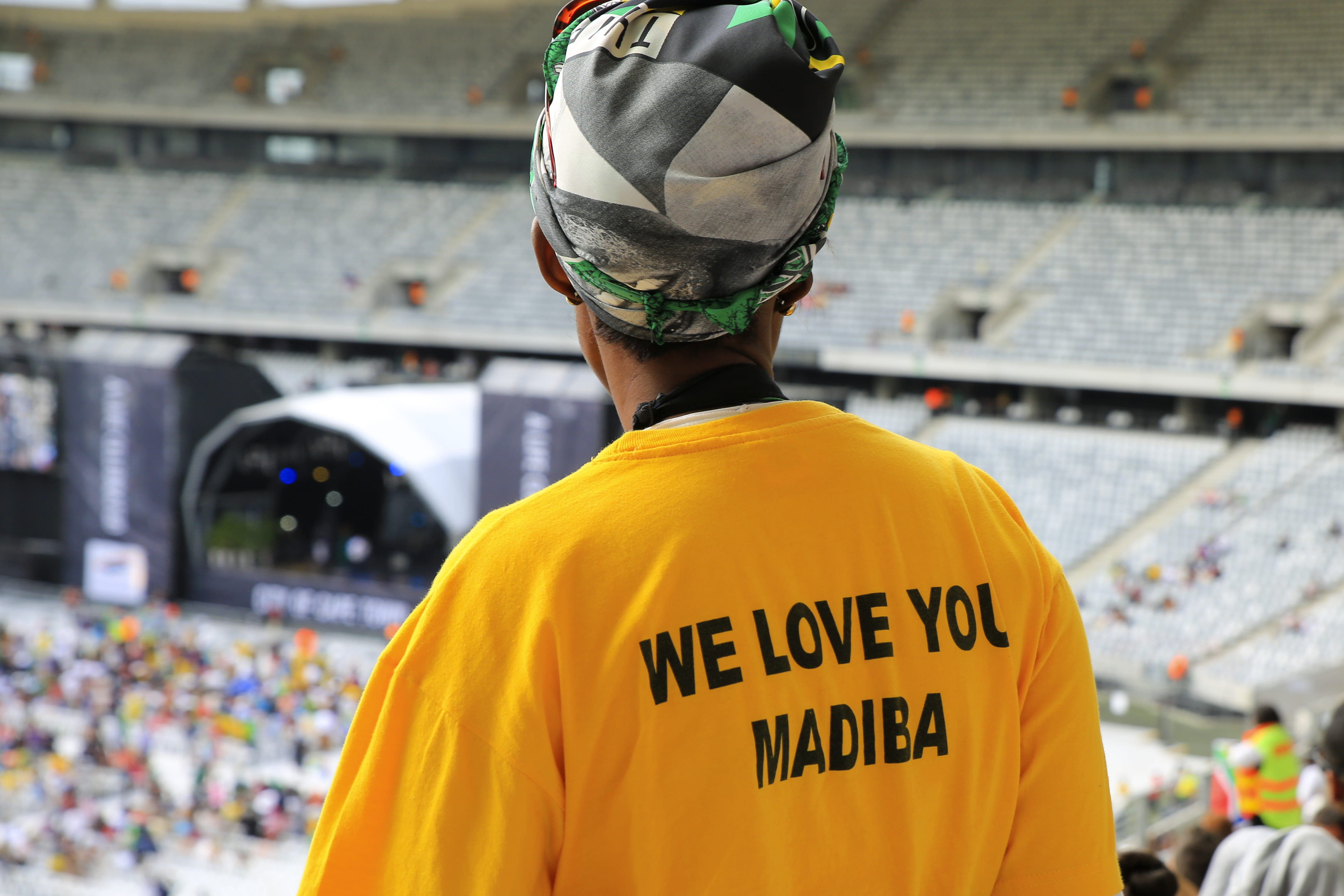 architecture, cape town, rear view, sign, safety, communication, madiba, day, cap, incidental people, spectator, stadium, group of people, standing, crowd, HD Wallpaper