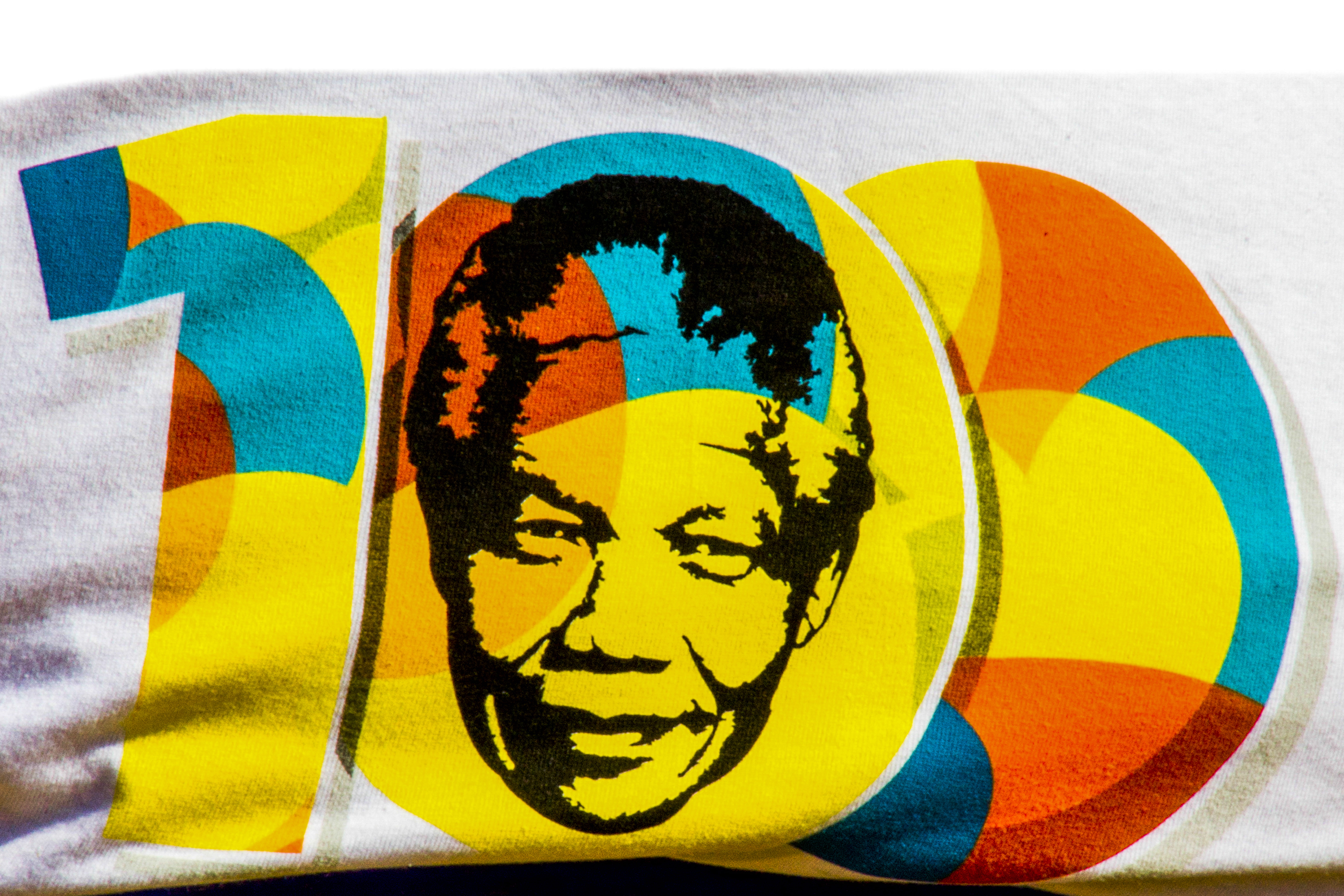 close-up, mandela, emotion, yellow, madiba, paint, no people, representation, shape, multi colored, southafrica, day, graffiti, striped, design, circle, HD Wallpaper