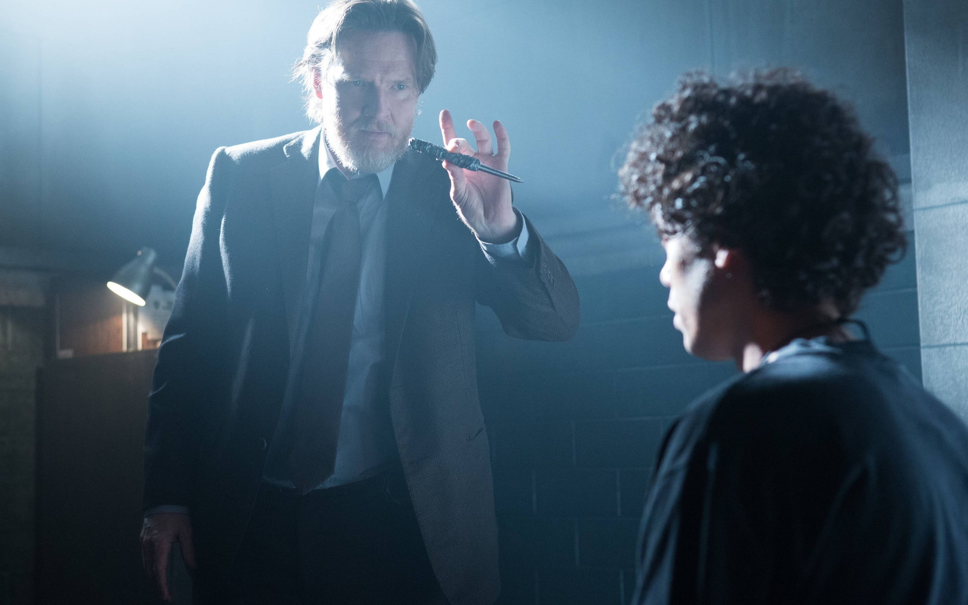 interrogation, 1080P, Harvey Bullock, action, gotham, room, HD Wallpaper