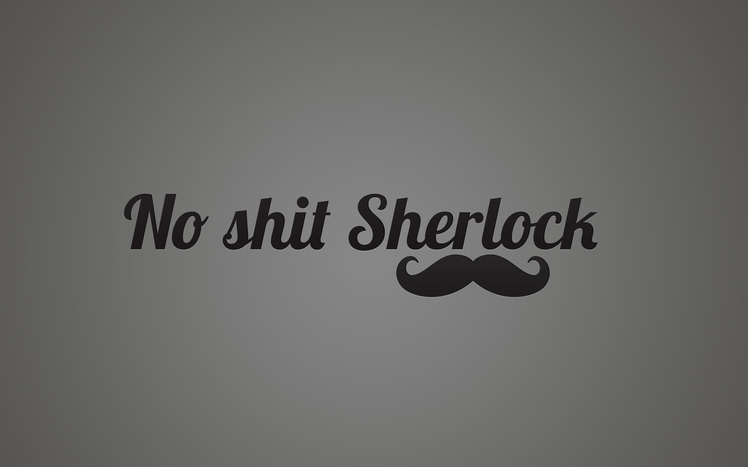 indoors, black color, no people, message, non-western script, sign, script, gratitude, minimalism, handwriting, no shit sherlock, white color, text, close-up, HD Wallpaper