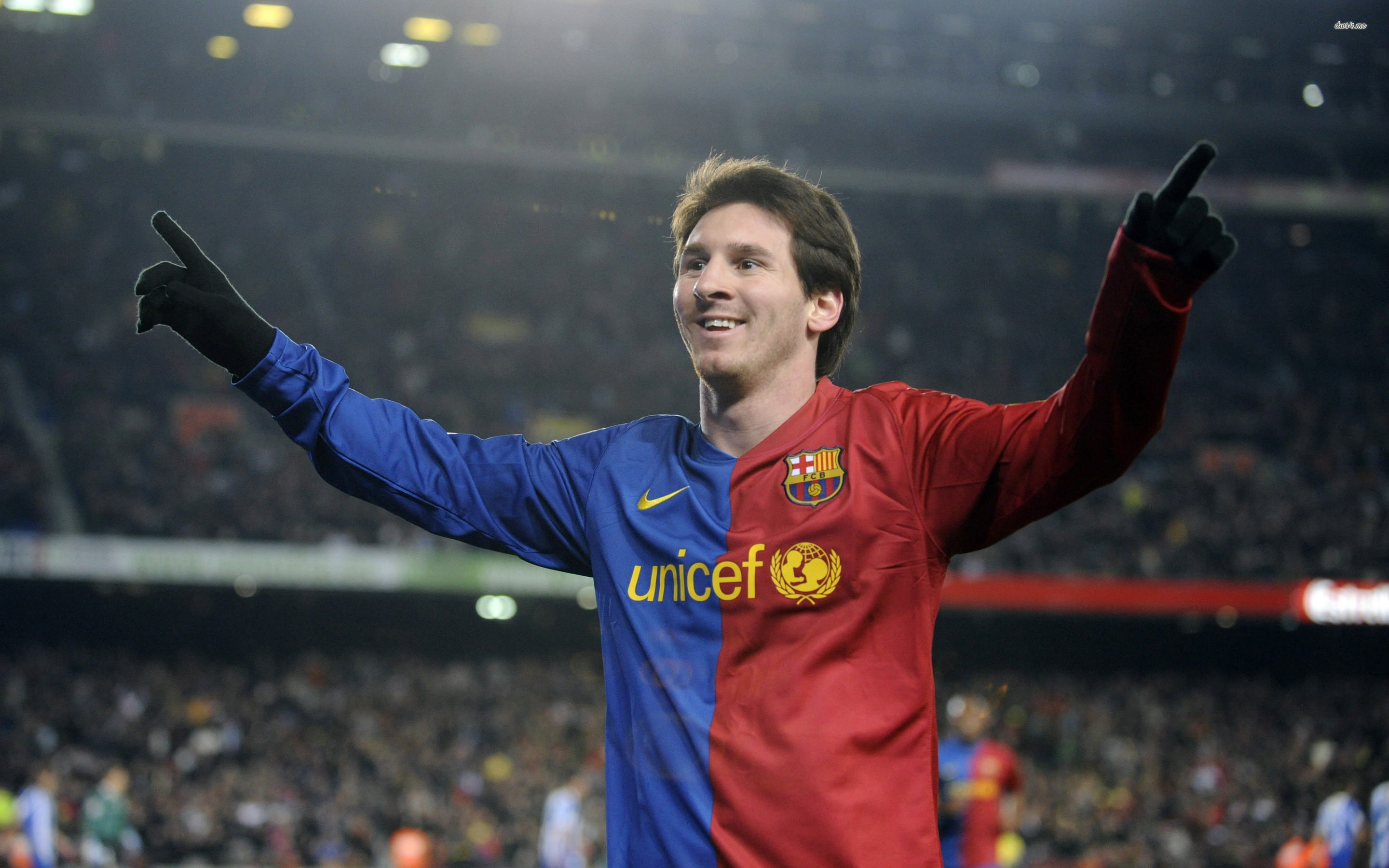 Lionel Messi, sports, football, Spain FC, 2880x1800, 2K, Barcelona, soccer, HD Wallpaper