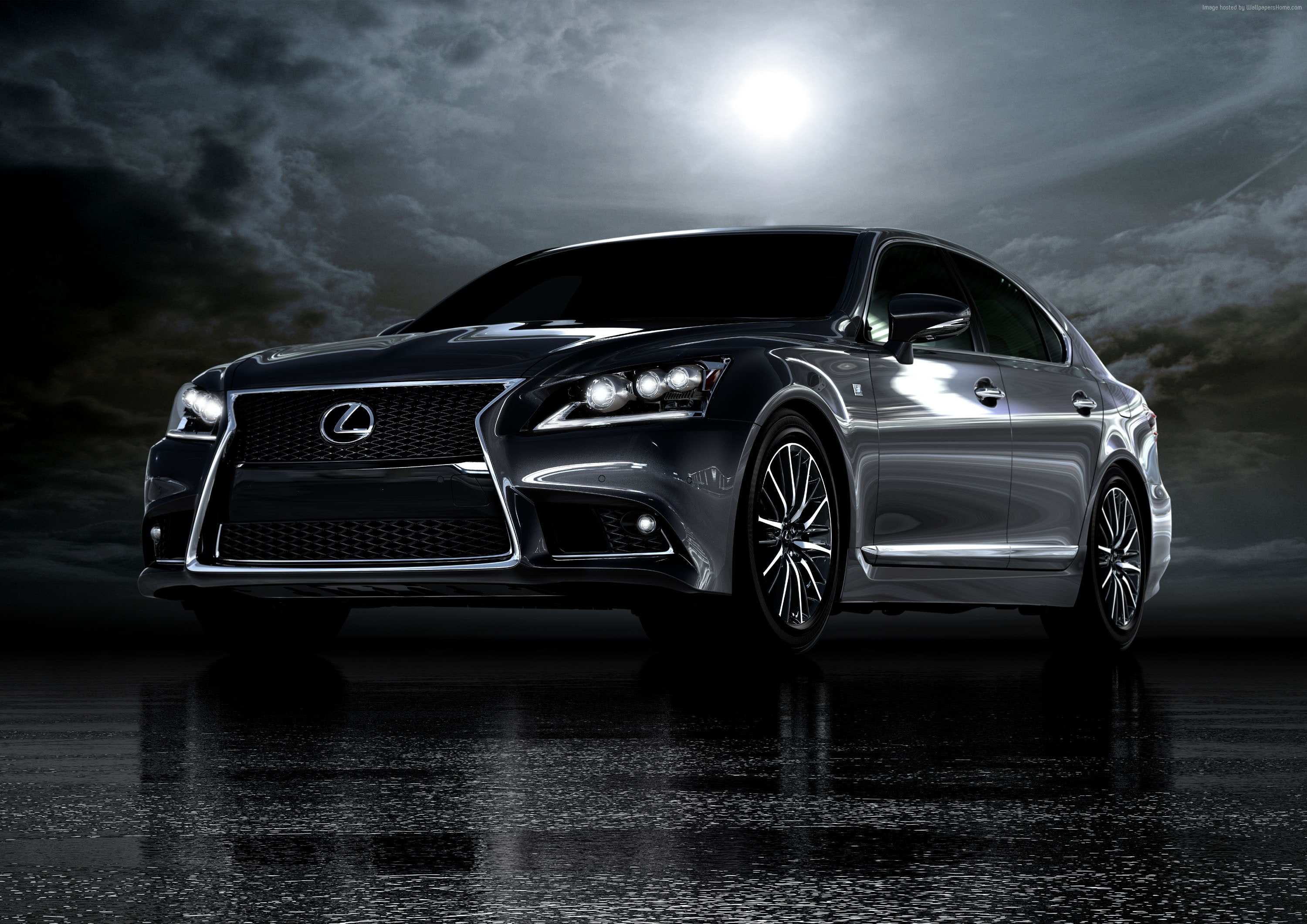 Lexus LS 460, rent, 2K, buy, sedan, HD Wallpaper