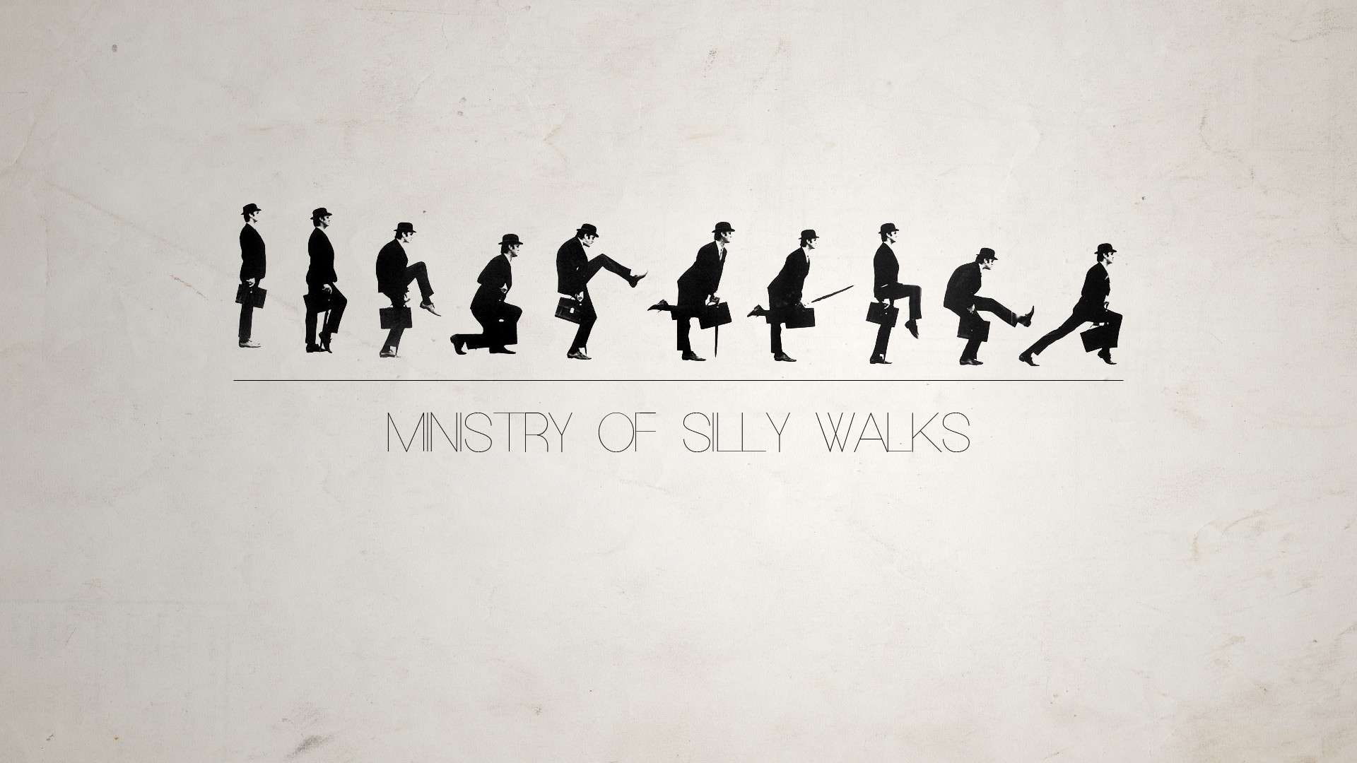 john cleese, hd, walks, 1080P, monstry, ministry of silly walks, silly, monthy python, ministry, HD Wallpaper