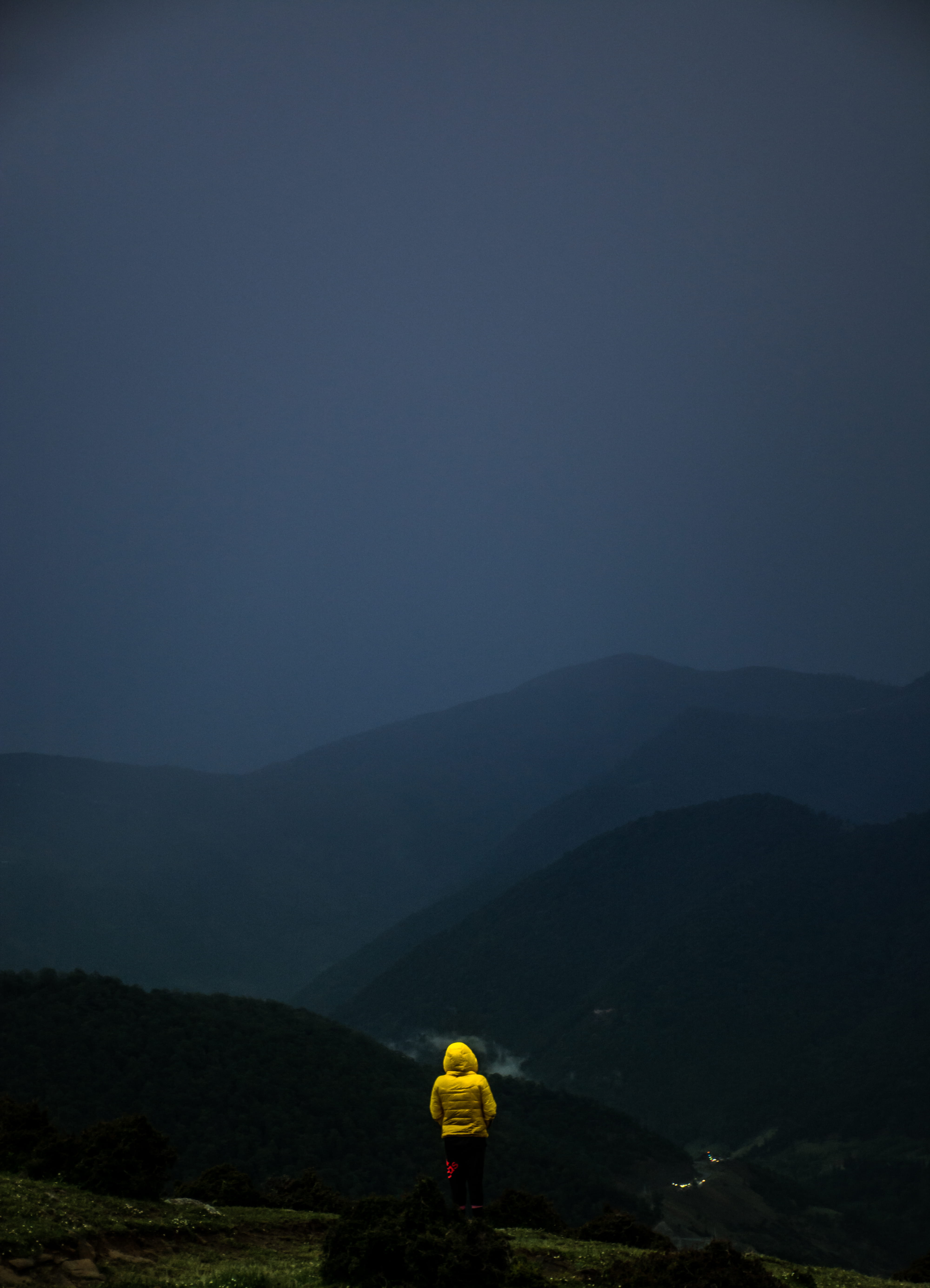 tree, mountain range, jungle, thunder, sky, iran, non-urban scene, shower, mother nature, adventure, rain, wood, tranquility, beauty in nature, rear view, Phone HD Wallpaper