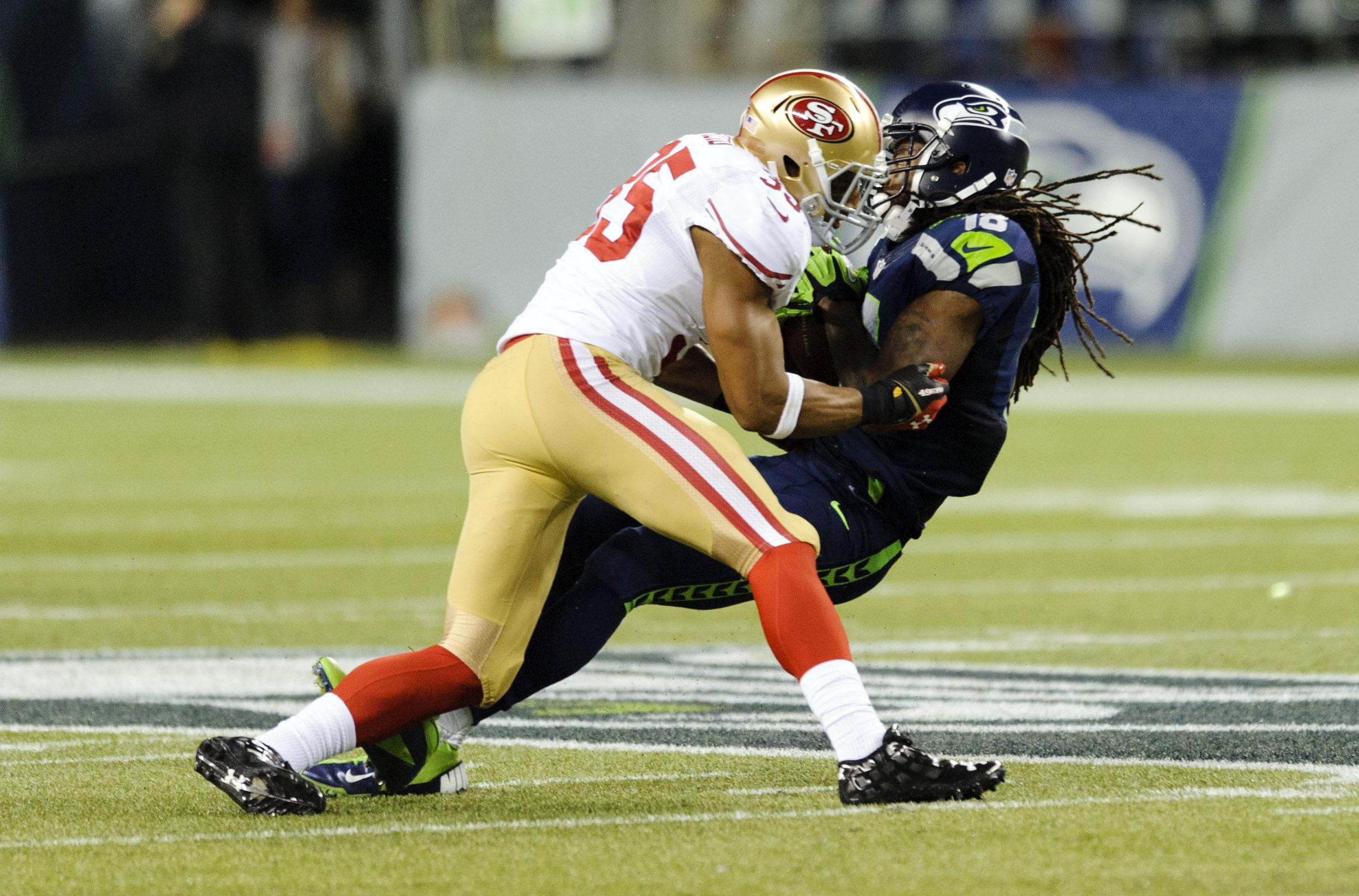 football, san, seattle, francisco, seahawks, 49ers, nfl, 1080P, HD Wallpaper