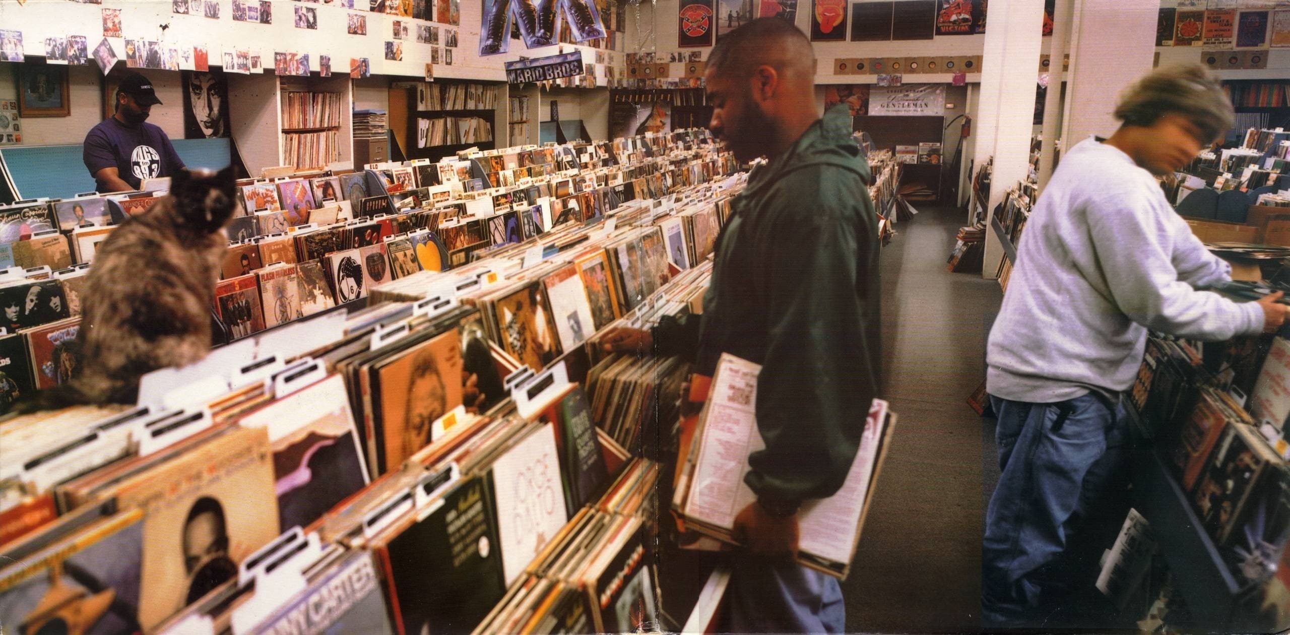 DJ Shadow, music, Album Covers, 2K, HD Wallpaper