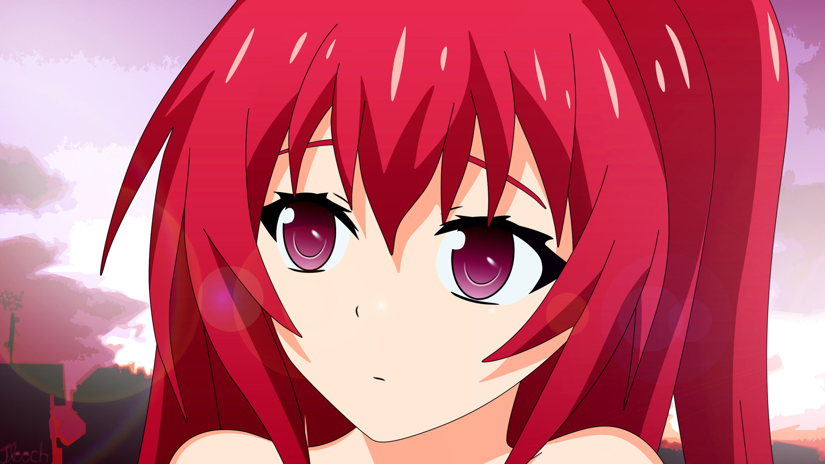 Shinmai Maou No Testament, 2K, Mio Naruse, Anime, HD Wallpaper