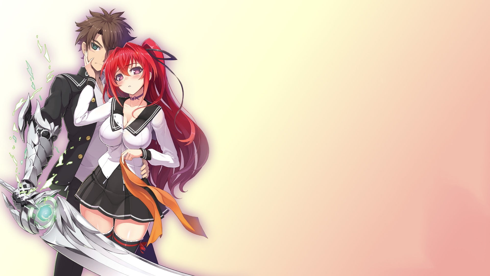 Naruse Mio, 1080P, Shinmai Maou no Testament, HD Wallpaper