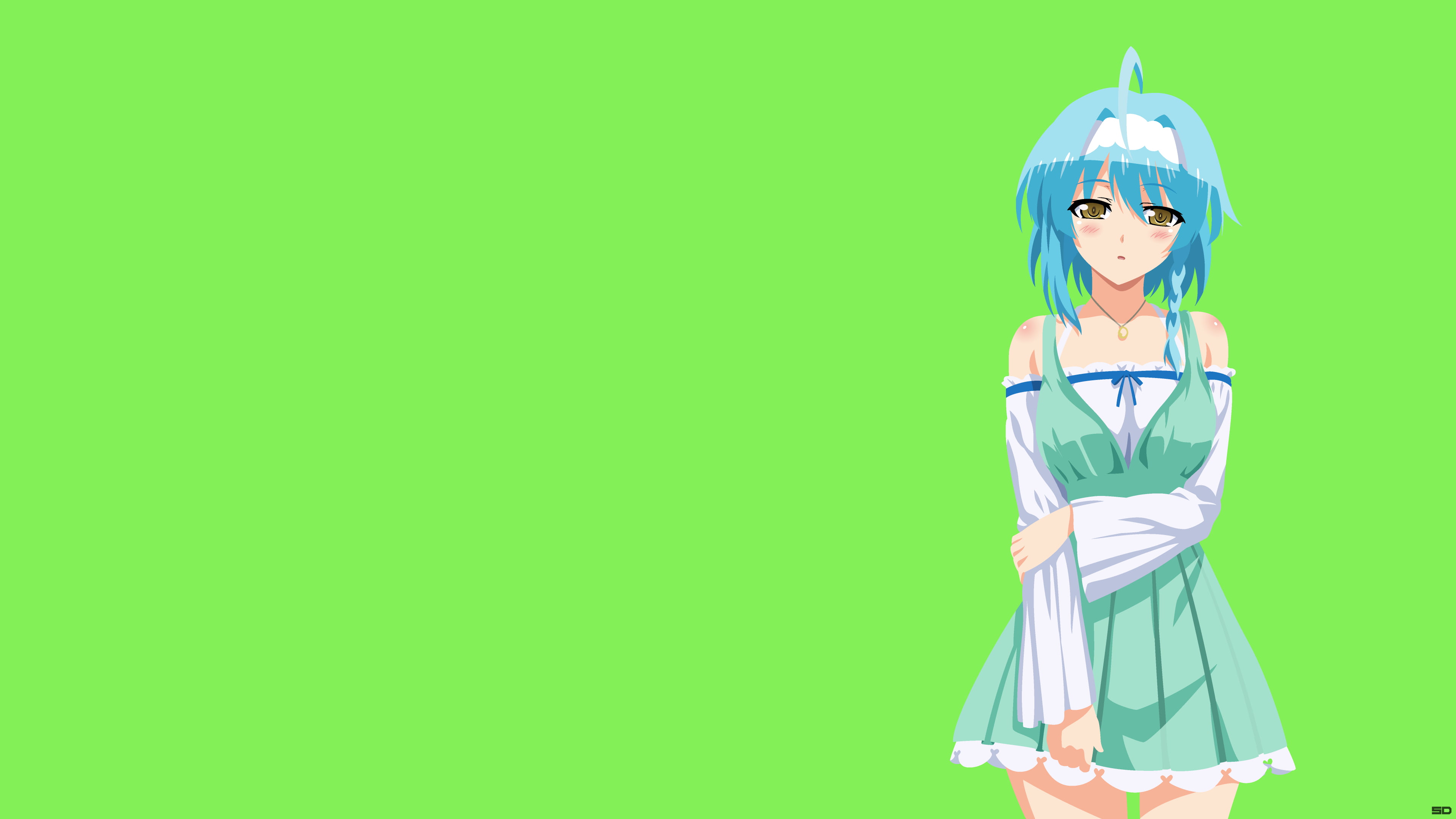 4K, Shinmai Maou No Testament, Yuki Nonaka, Anime, HD Wallpaper