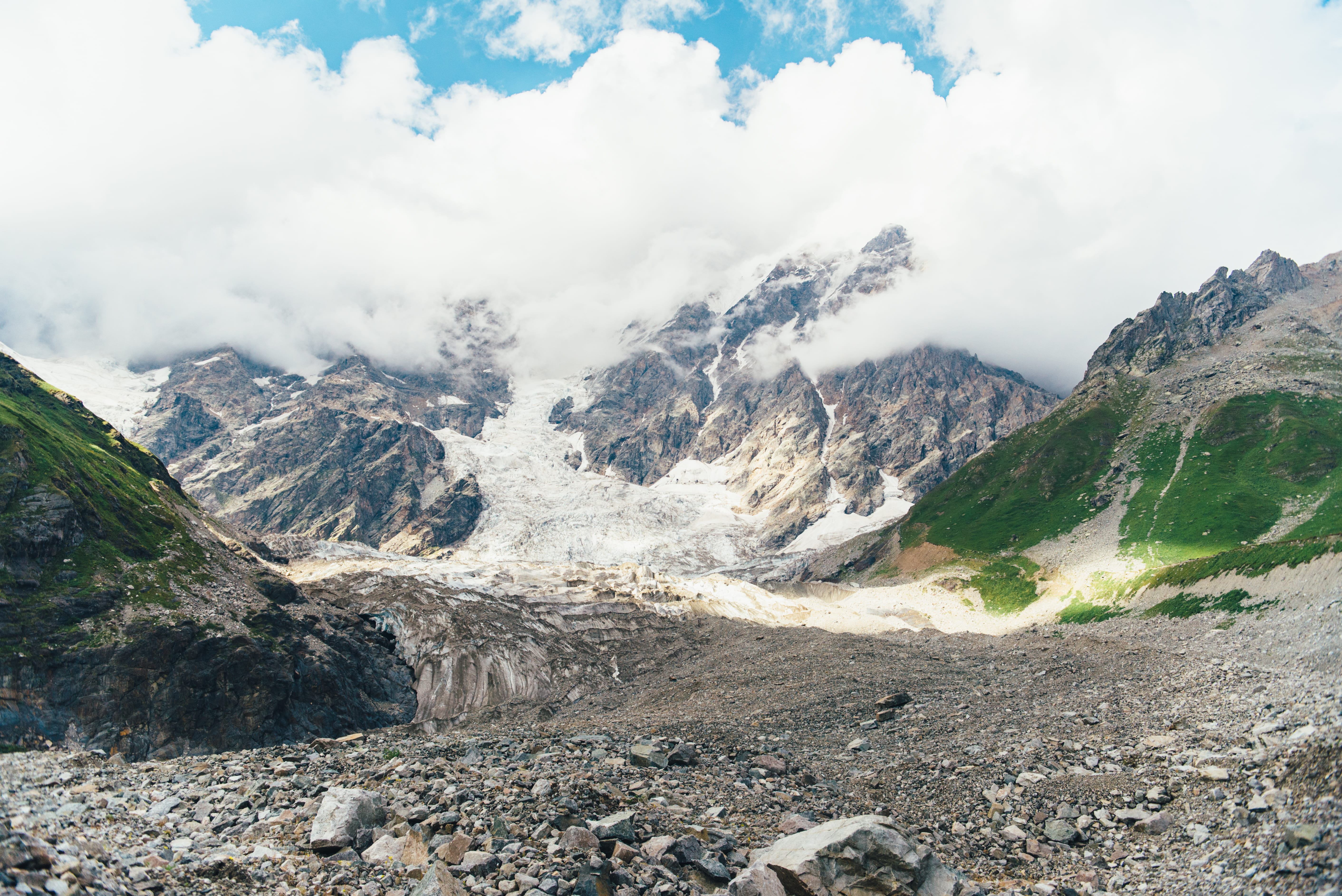 solid, mountain peak, non-urban scene, mountain range, land, ice, cloudy, biblical mountain, cloud, rock - object, environment, gray, covered, rock, judah, HD Wallpaper
