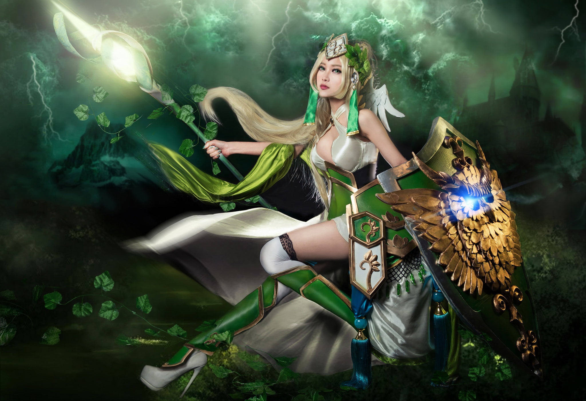 1080P, Cosplay, Women, Tower of Saviors, HD Wallpaper