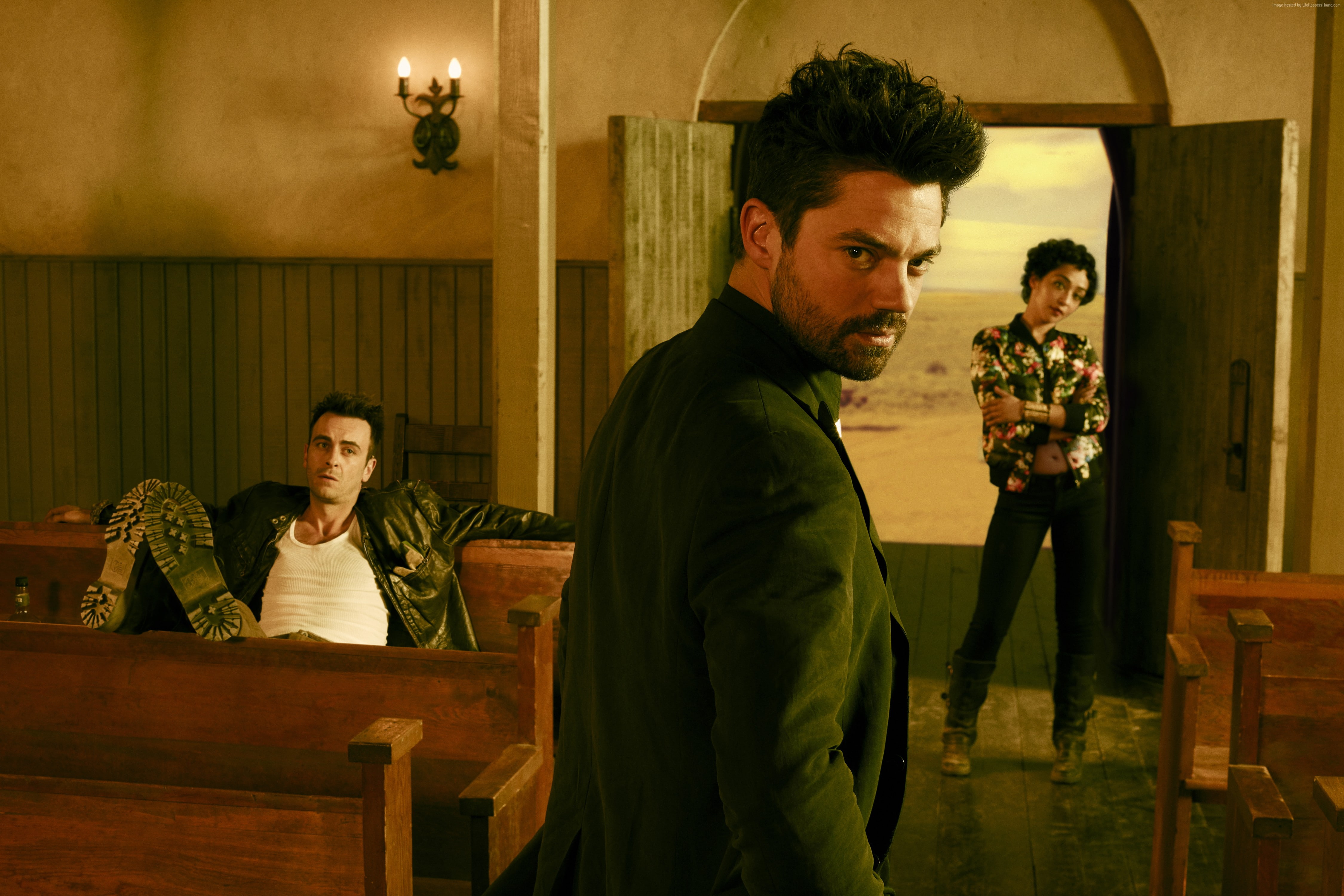 4K, Best TV Series, Preacher, Dominic Cooper, HD Wallpaper