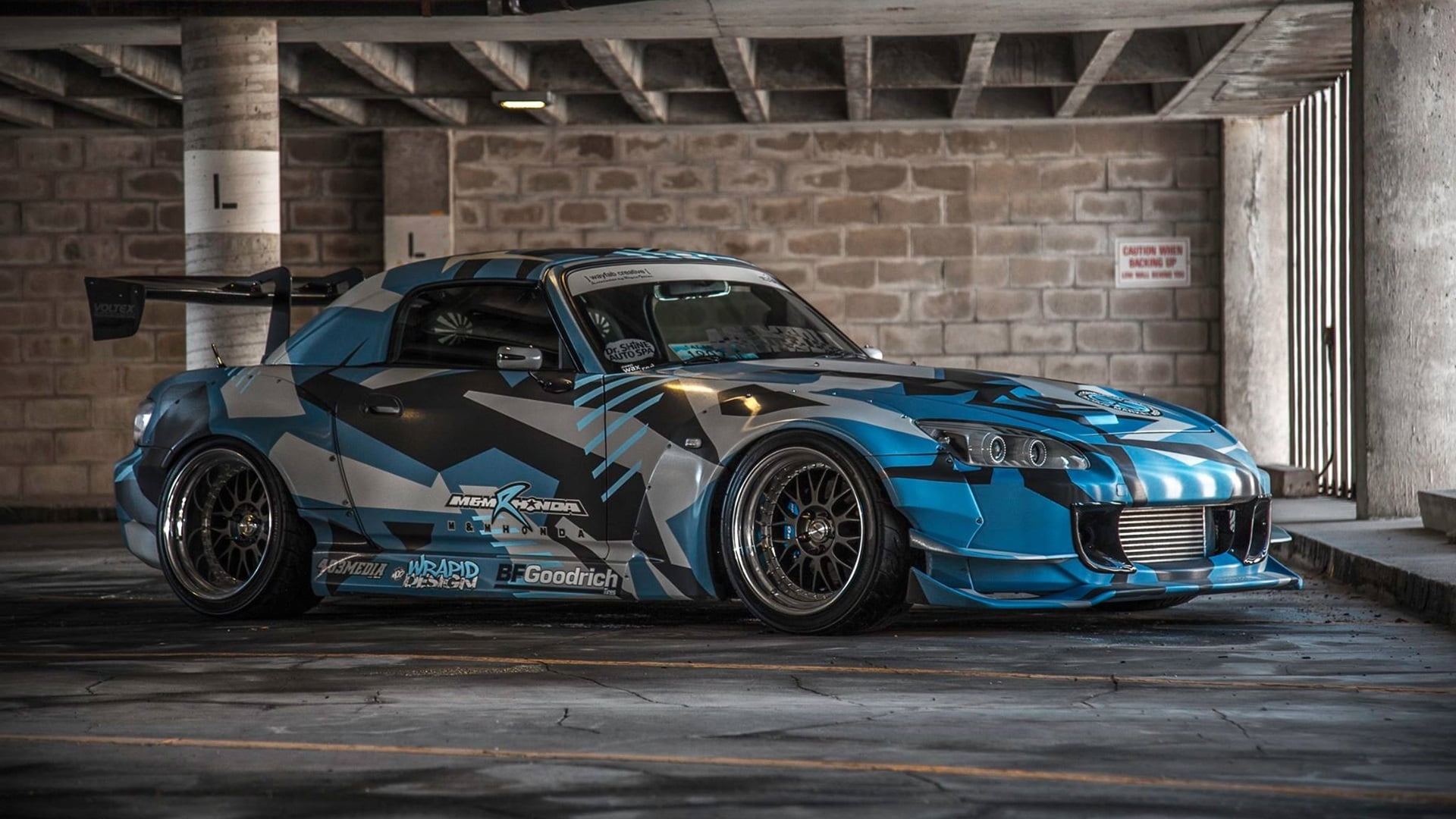 transportation, industry, sports car, no people, honda s2000, indoors, windows, vintage car, car, tire, mode of transportation, garage, built structure, HD Wallpaper