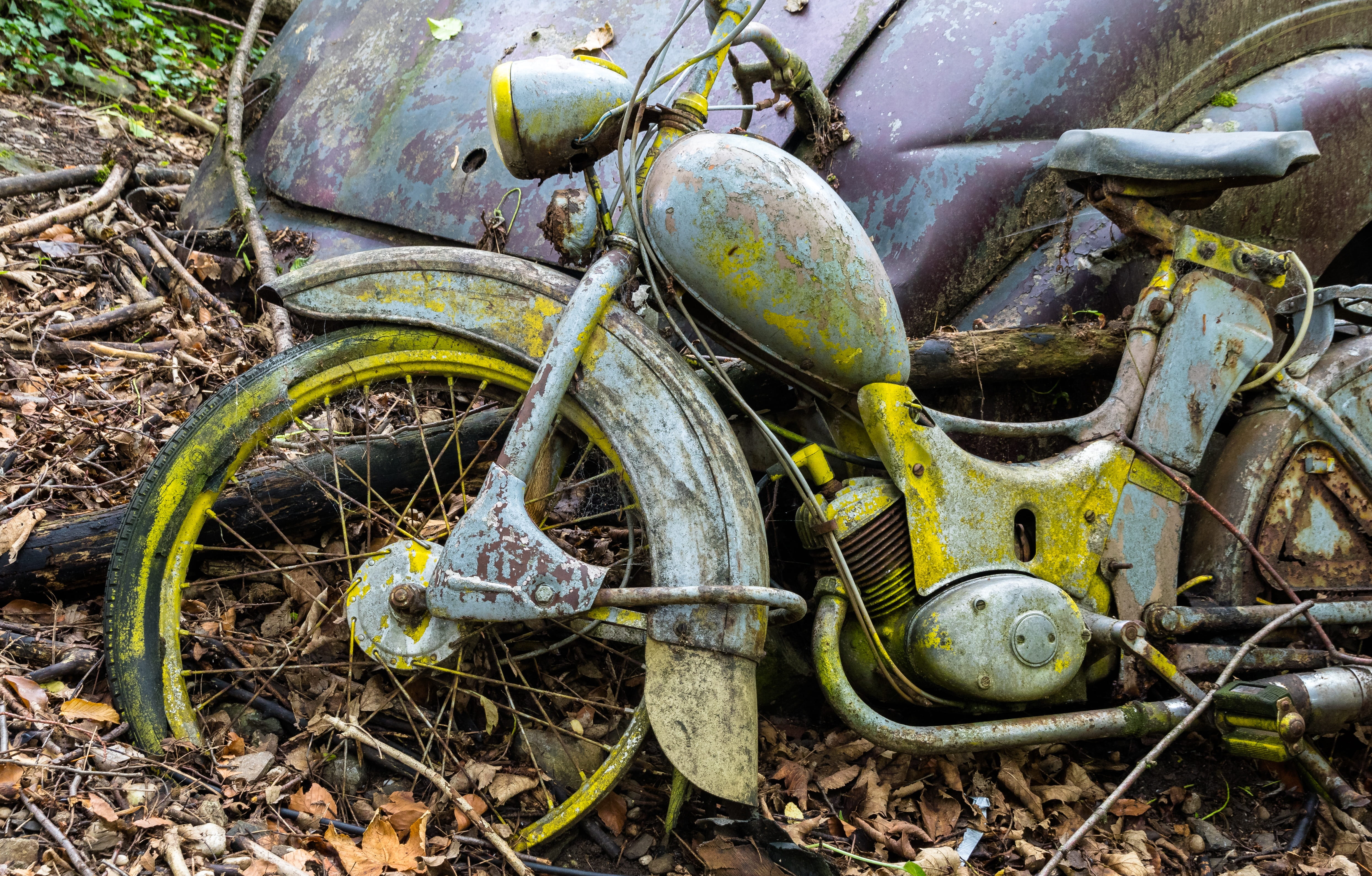 oldtimer, mode of transportation, transportation, weathered, land, car cemetery, run-down, land vehicle, vintage car automobile, scrap metal, auto, wreck, HD Wallpaper