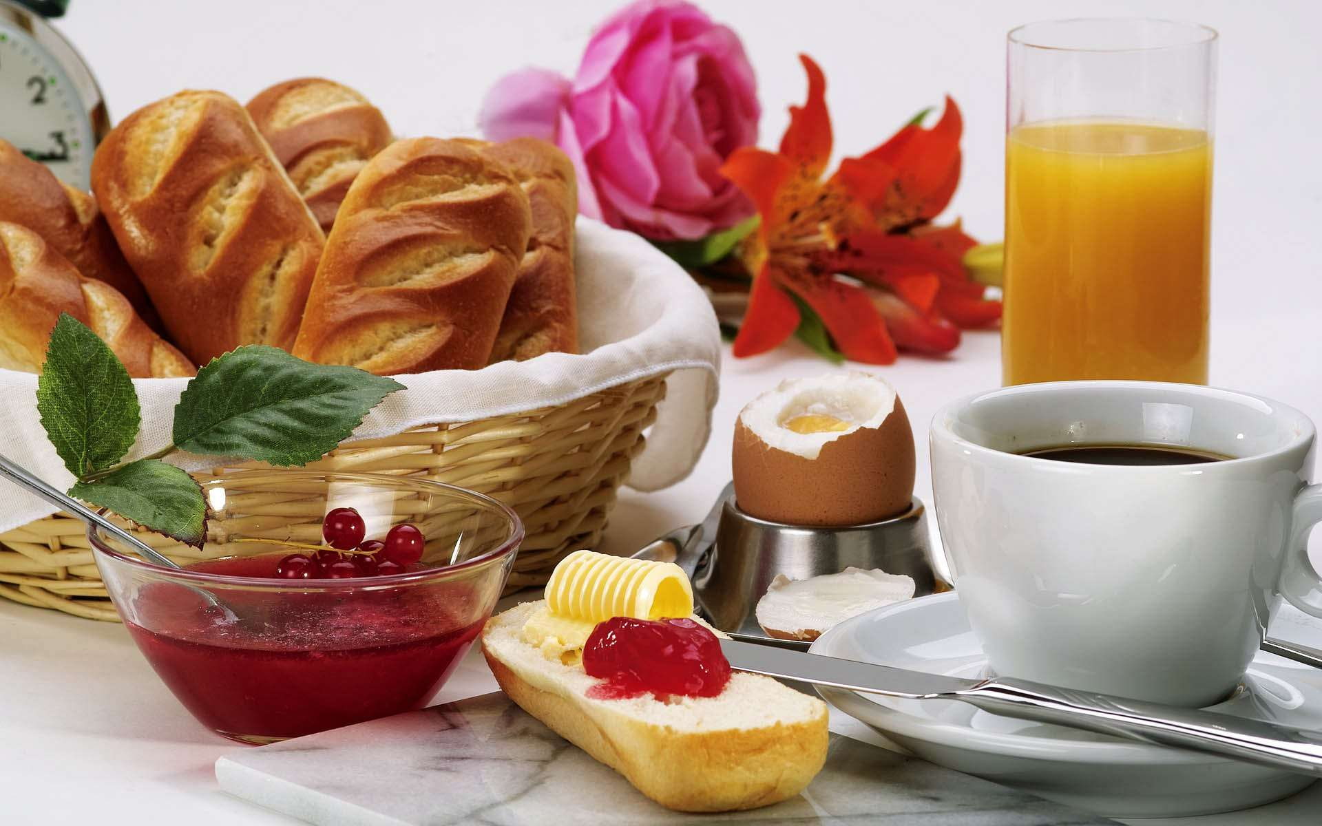 plant, freshness, household equipment, table, drinking glass, glass, food and drink, breakfast, Butter, plate, 1080P, juice, food, no people, flower, refreshment, HD Wallpaper