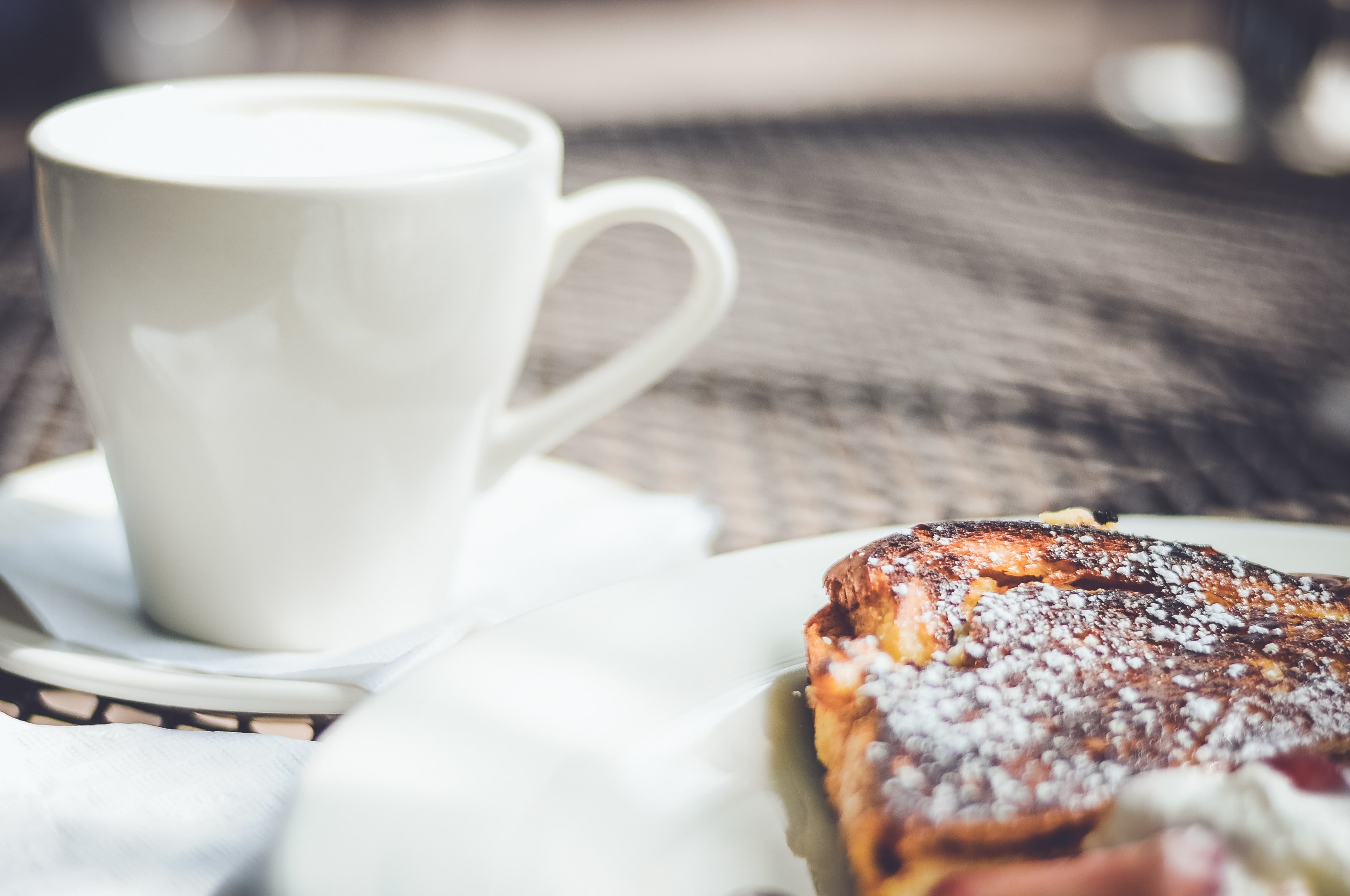 food, 2K, breakfast, cup, macro, HD Wallpaper