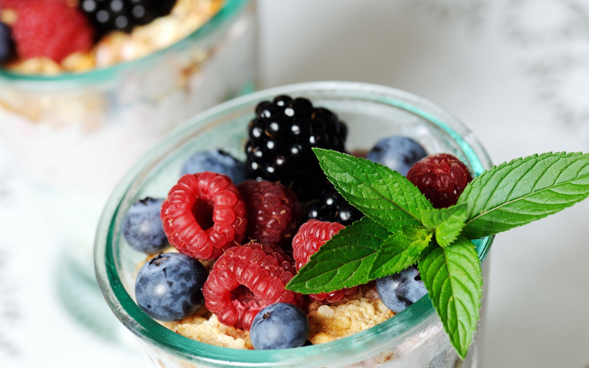 food, raspberries, colorful, fruit, 1080P, HD Wallpaper