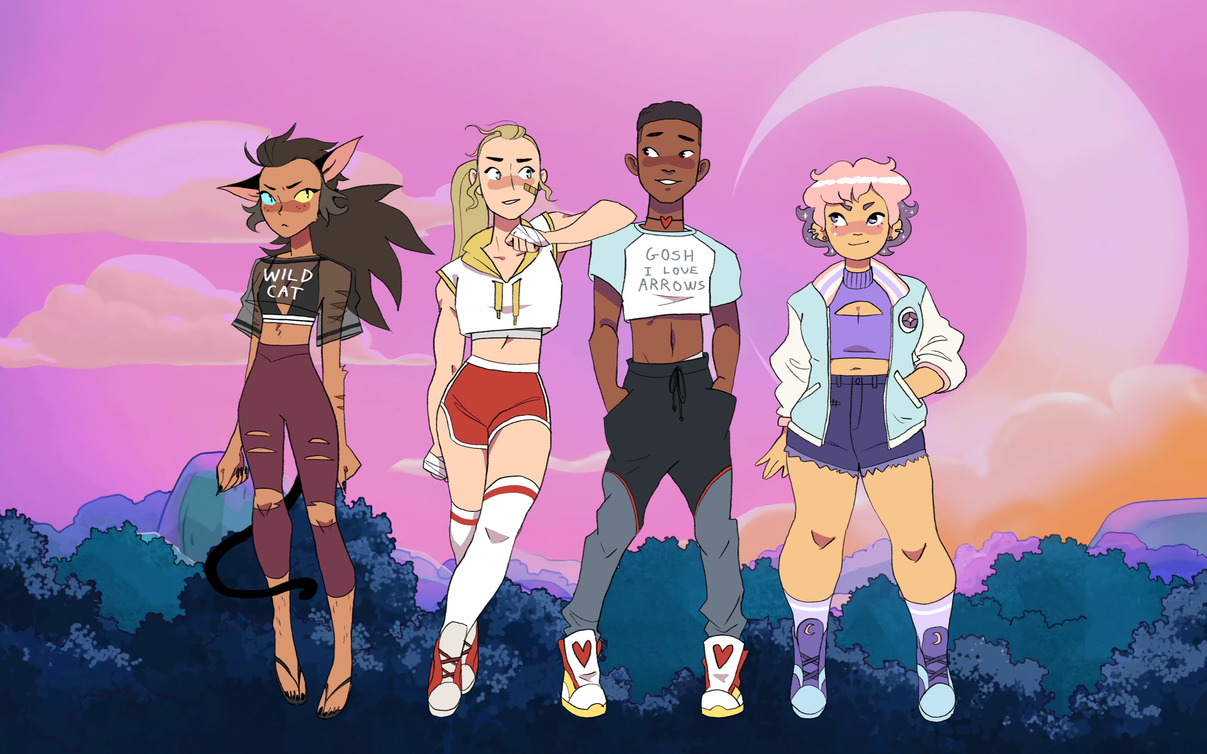 4K, She-Ra, She-Ra Princesses of Power, cartoon, illustration, HD Wallpaper