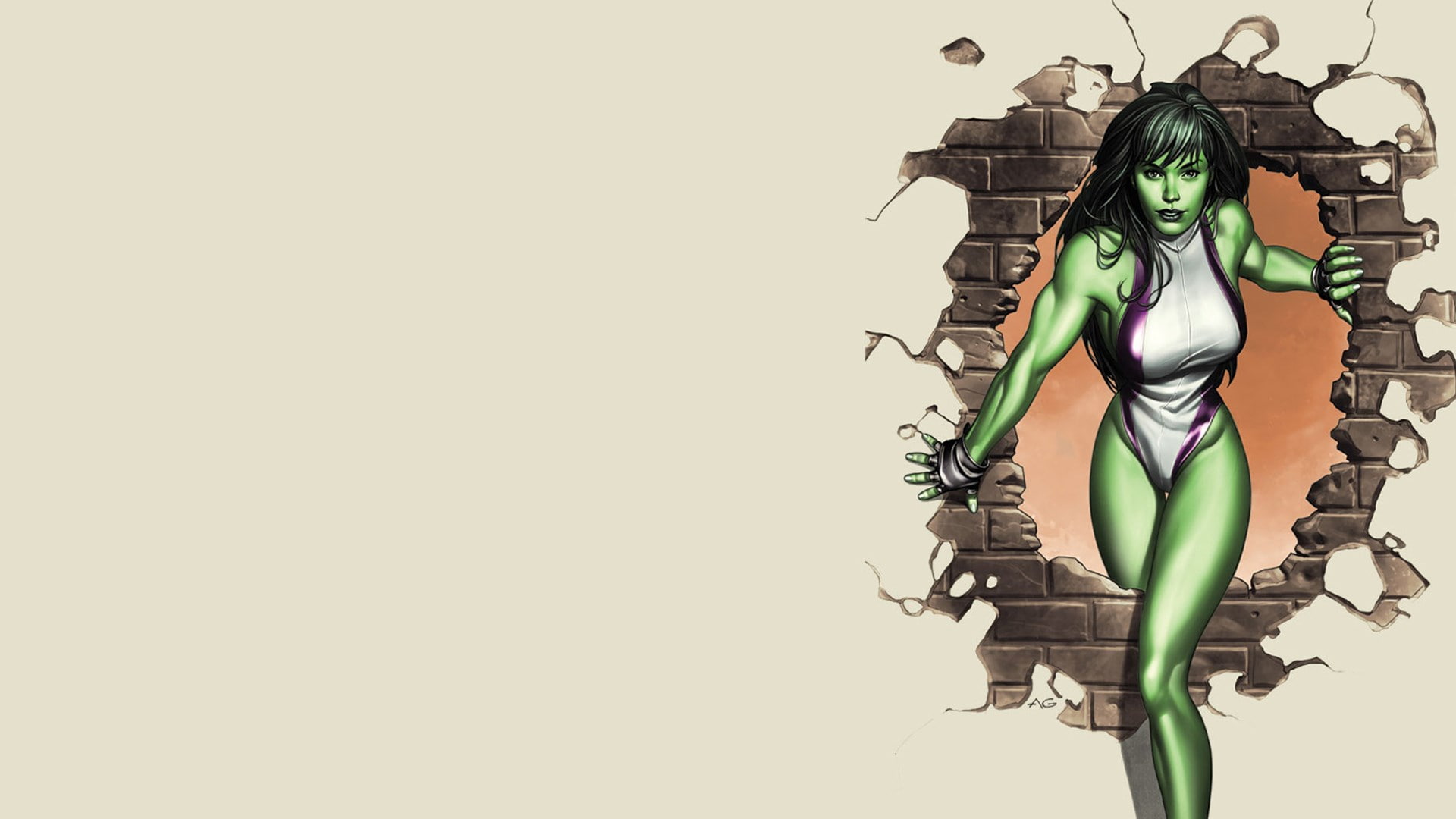 she hulk, 1080P, HD Wallpaper