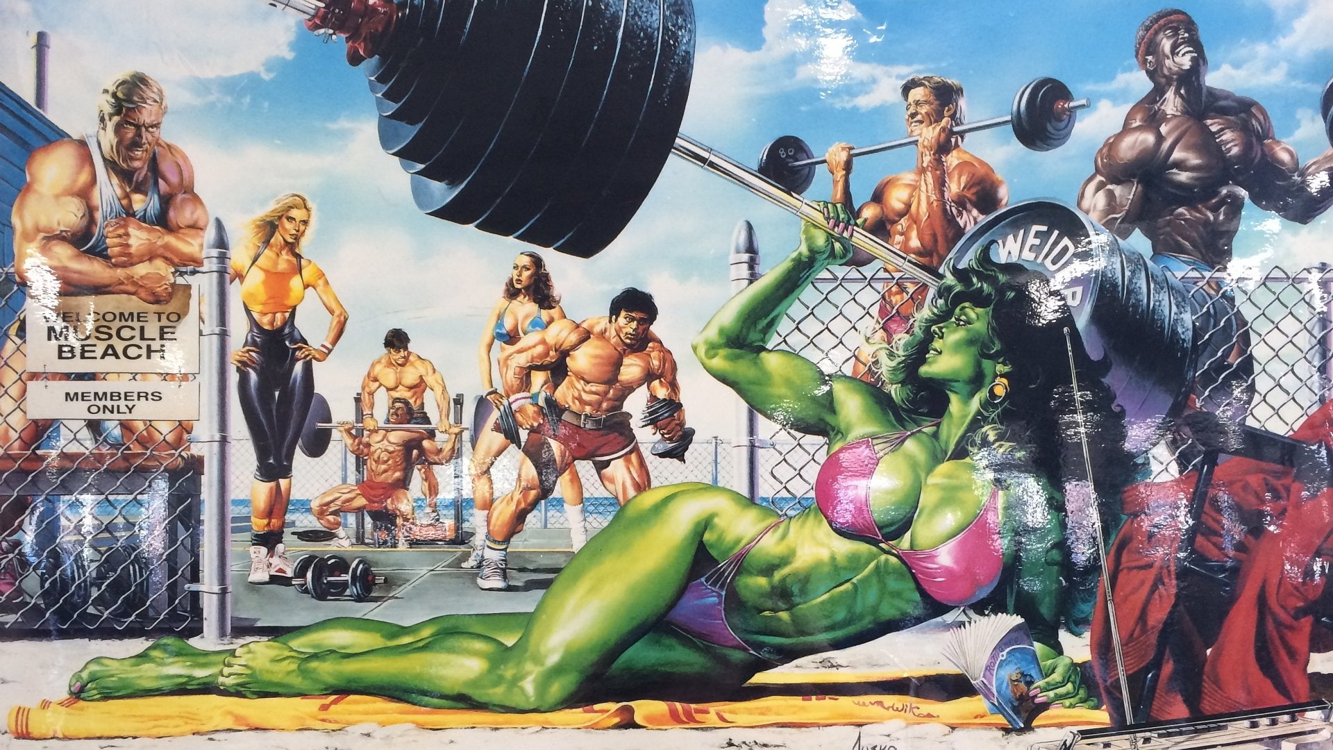 Comics, 1080P, She-Hulk, HD Wallpaper