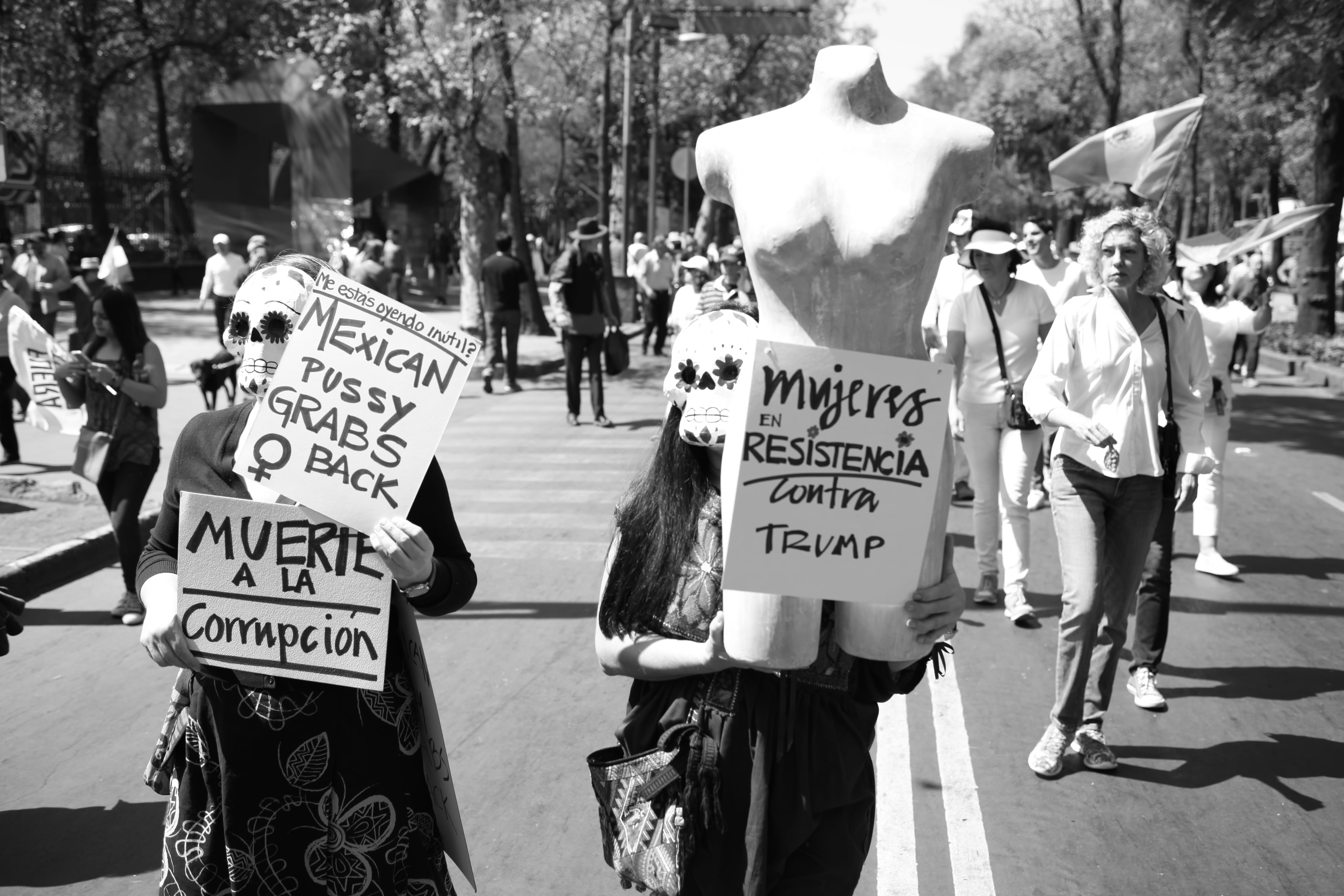 feminist, text, trump, day, rear view, protest, 5K, sign, group of people, western script, walking, adult, real people, street, men, outdoors, large group of people, HD Wallpaper