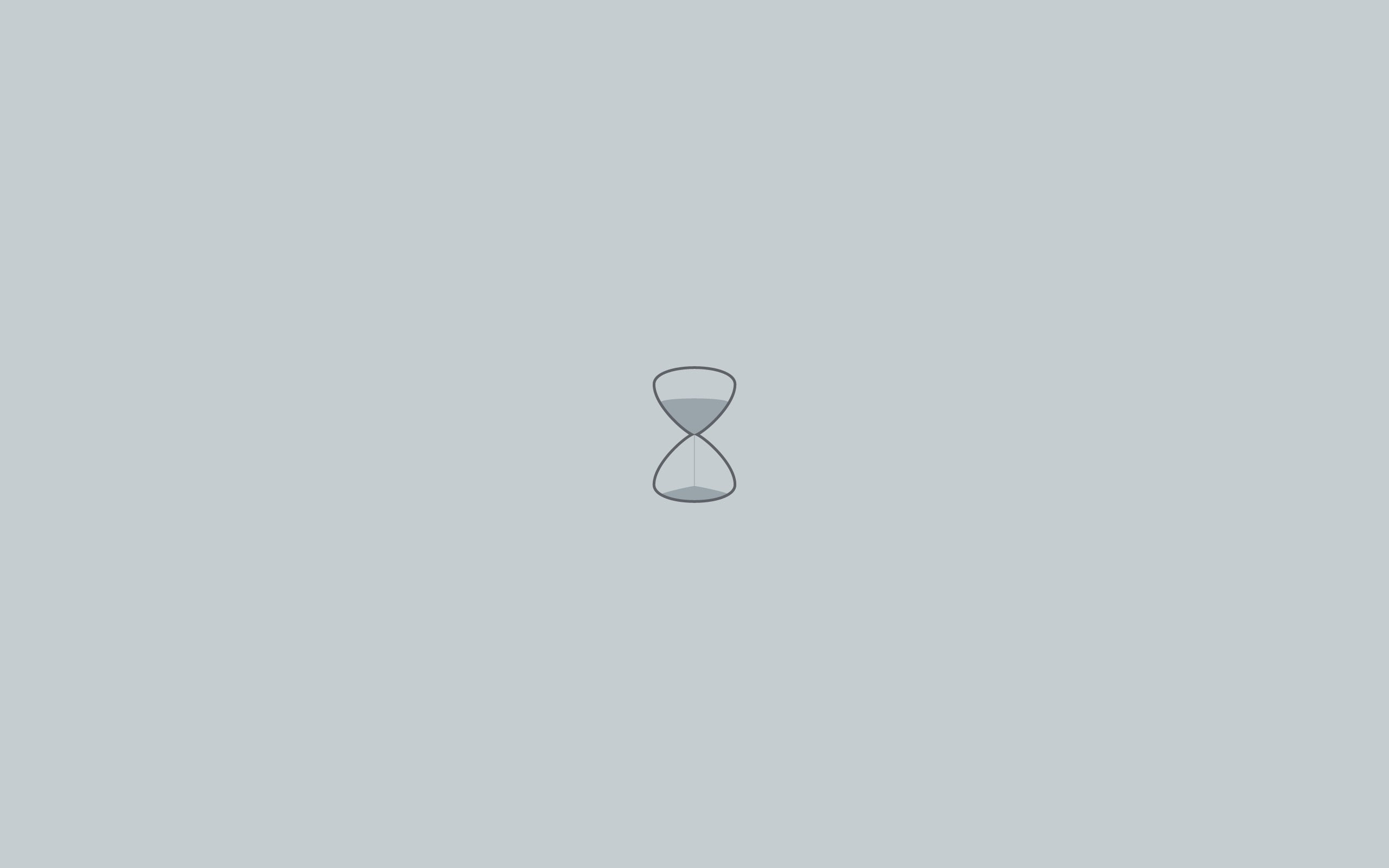 2K, hourglass, minimalistic, HD Wallpaper