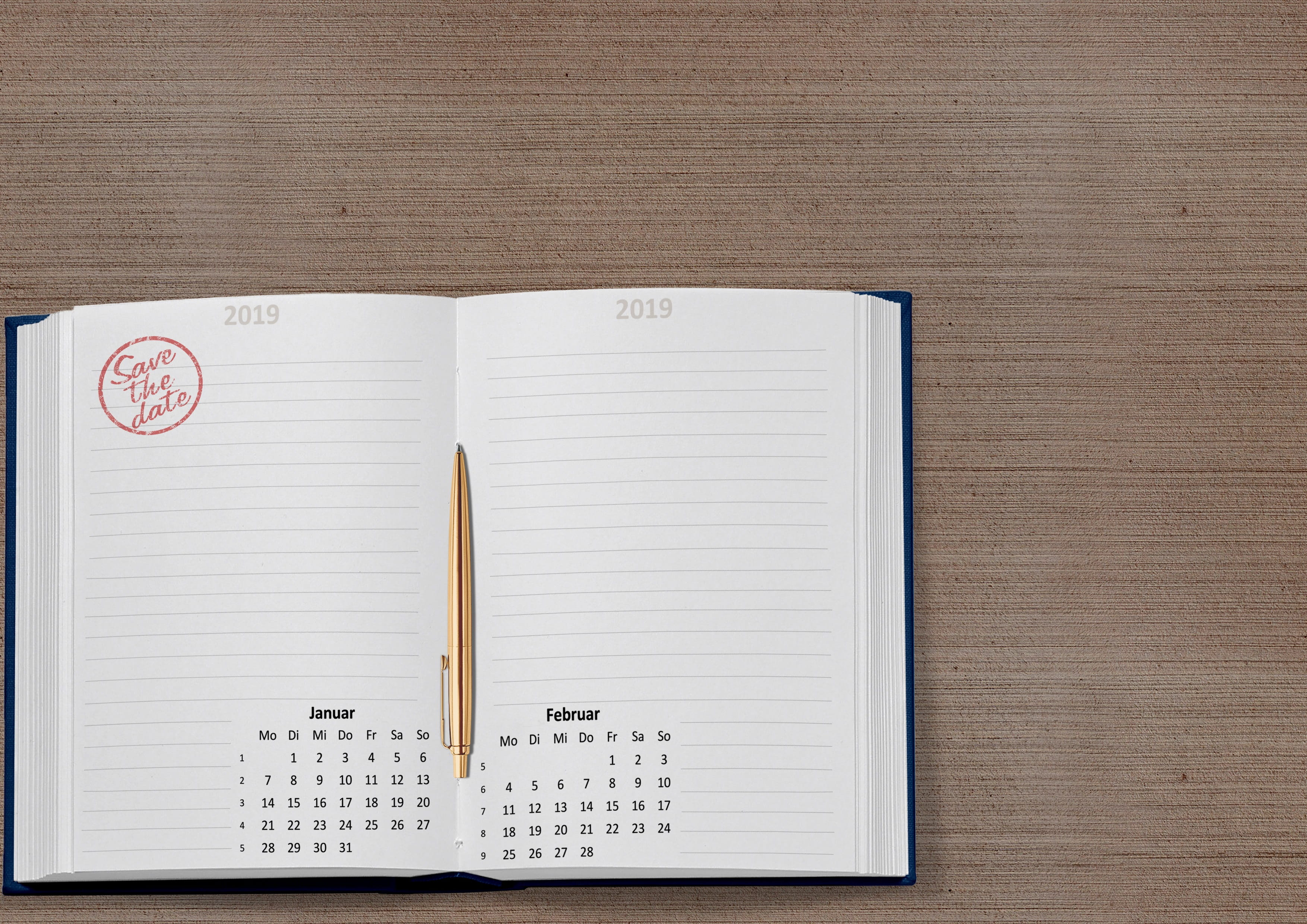 indoors, white color, book, high angle view, publication, desk, office, 2019, business, table, no people, blank, agenda, diary, page, week, january, education, HD Wallpaper