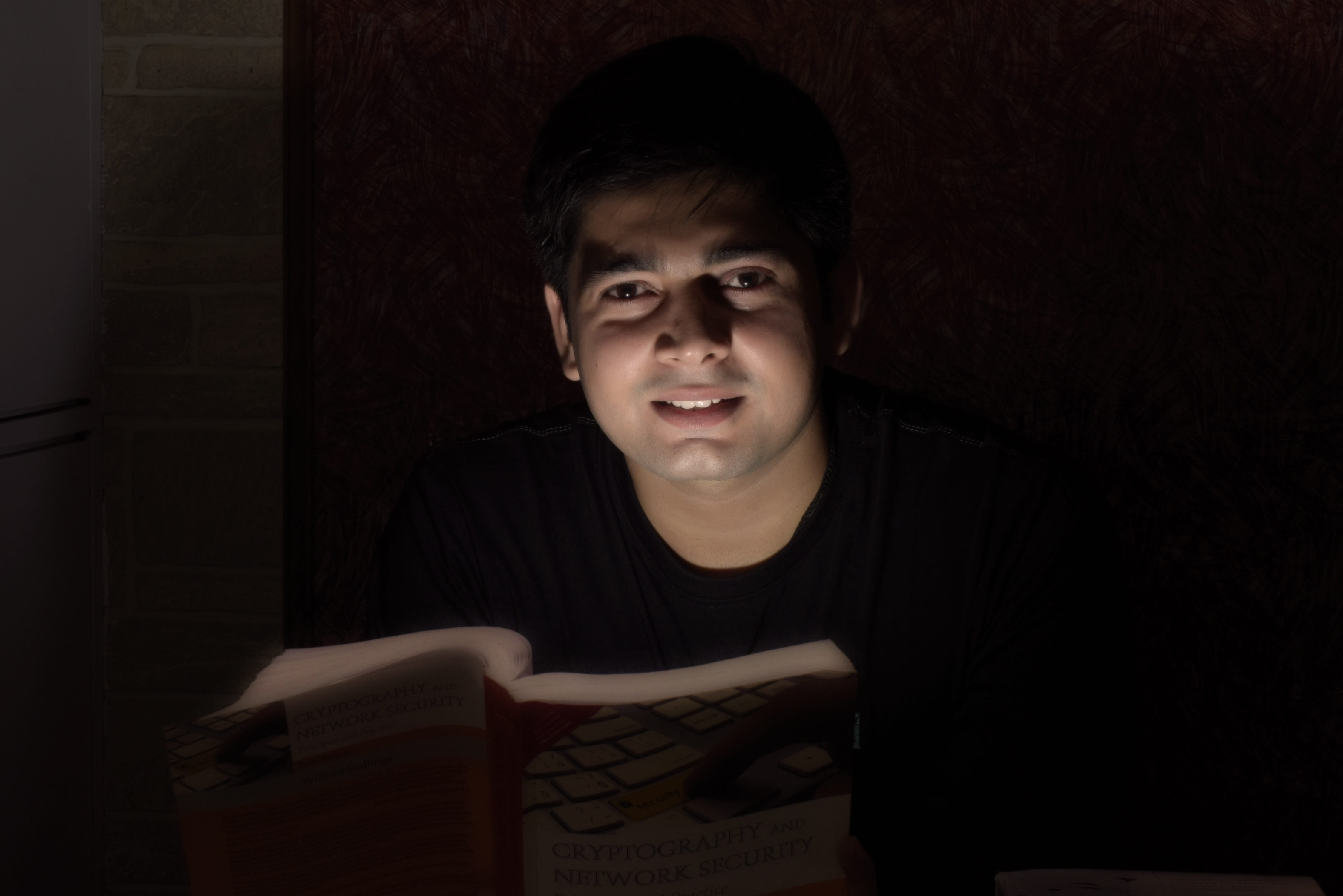 wisdom, library, 4K, reading book, adolescence, person, front view, one man only, man, reading, book, teenage boys, looking at camera, people, indoors, HD Wallpaper