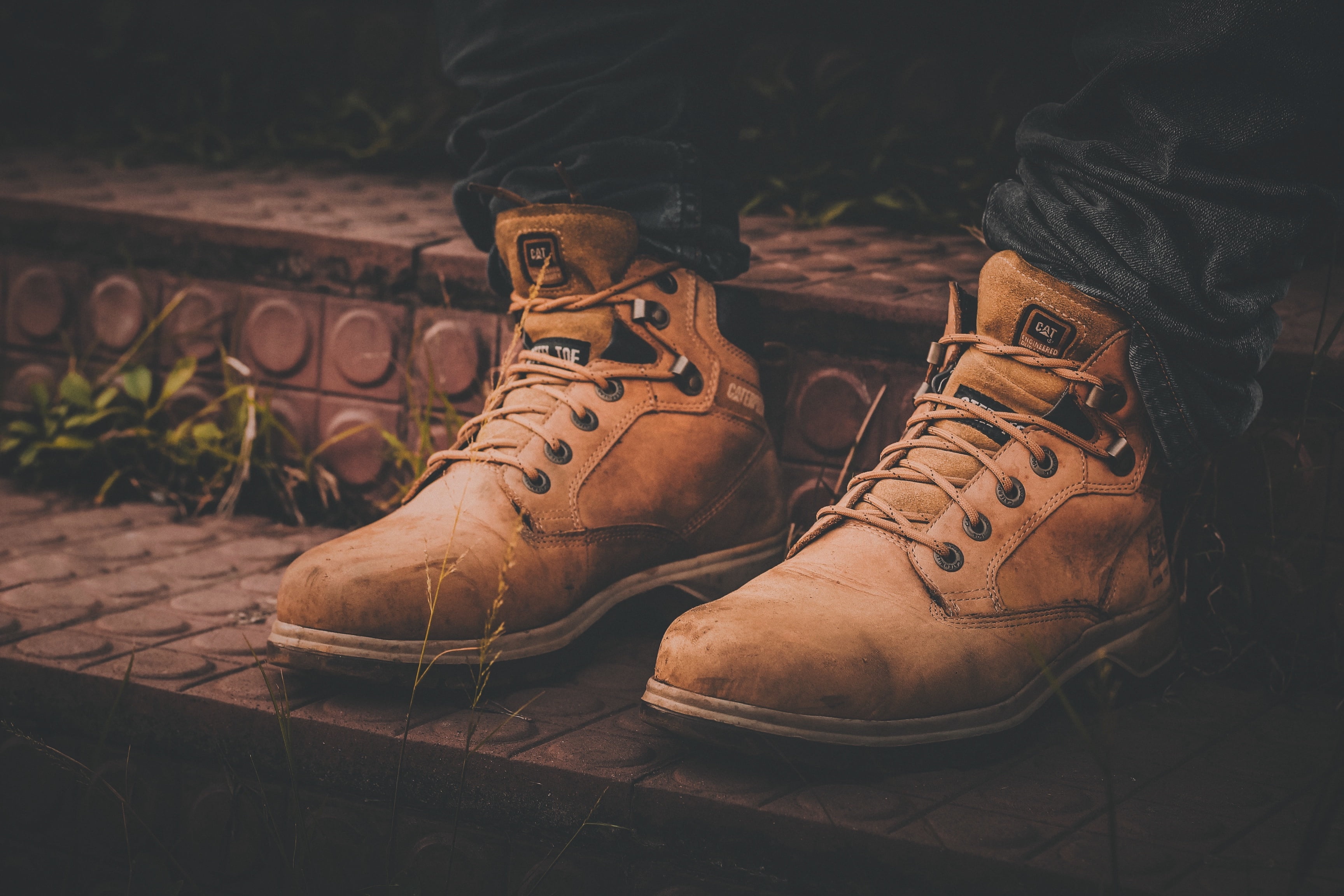 men, boots, footpath, day, people, nature, human leg, retro Styled, shoe, clothing, fashion, legs, modern, no People, old, real people, body part, low section, HD Wallpaper