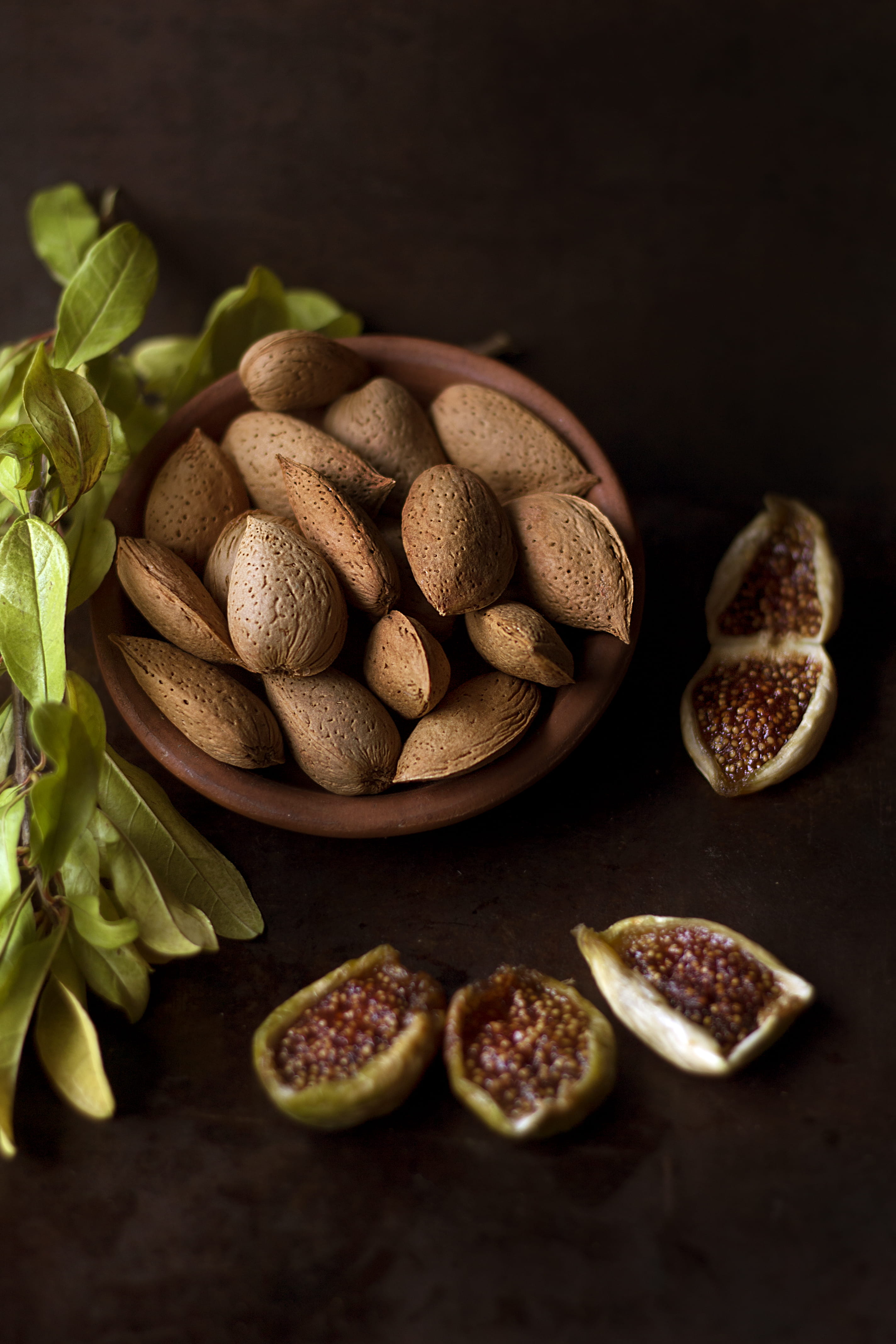 heap, freshness, black background, close-up, healthy, nut, studio shot, large group of objects, on top, table, board, directly above, nuts, food And Drink, Phone HD Wallpaper