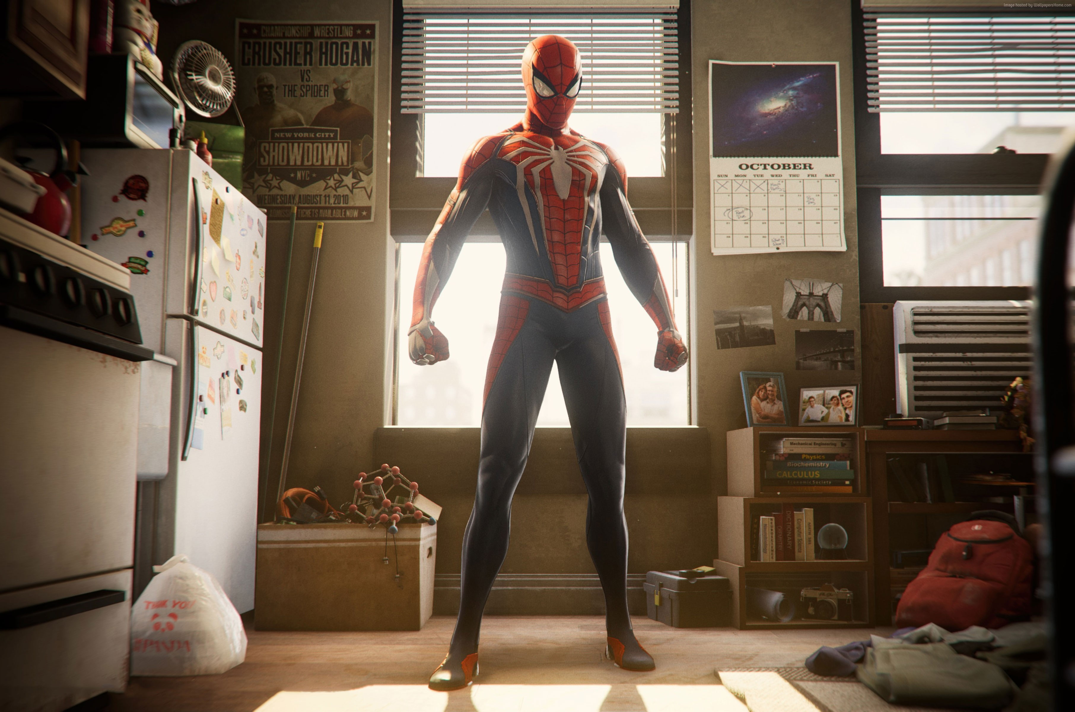 screenshot, 4K, Paris Game Week, 2K, Marvels Spider-Man, HD Wallpaper