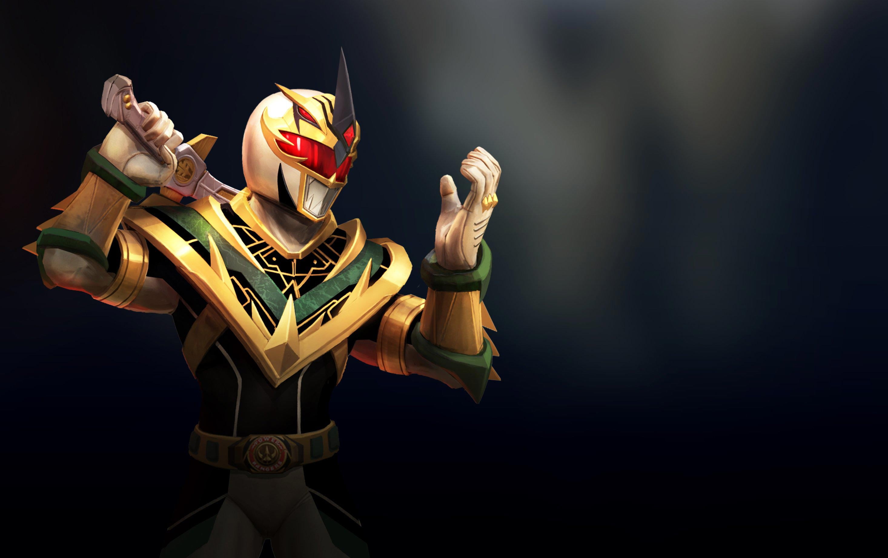 game, evil, fighter, Power Rangers, Evo, 2K, Power Rangers: Battle for the Grid, Lord Drakkon, upgrade, nWay, armor, warrior, Tommy Oliver, sword, Saturday, HD Wallpaper
