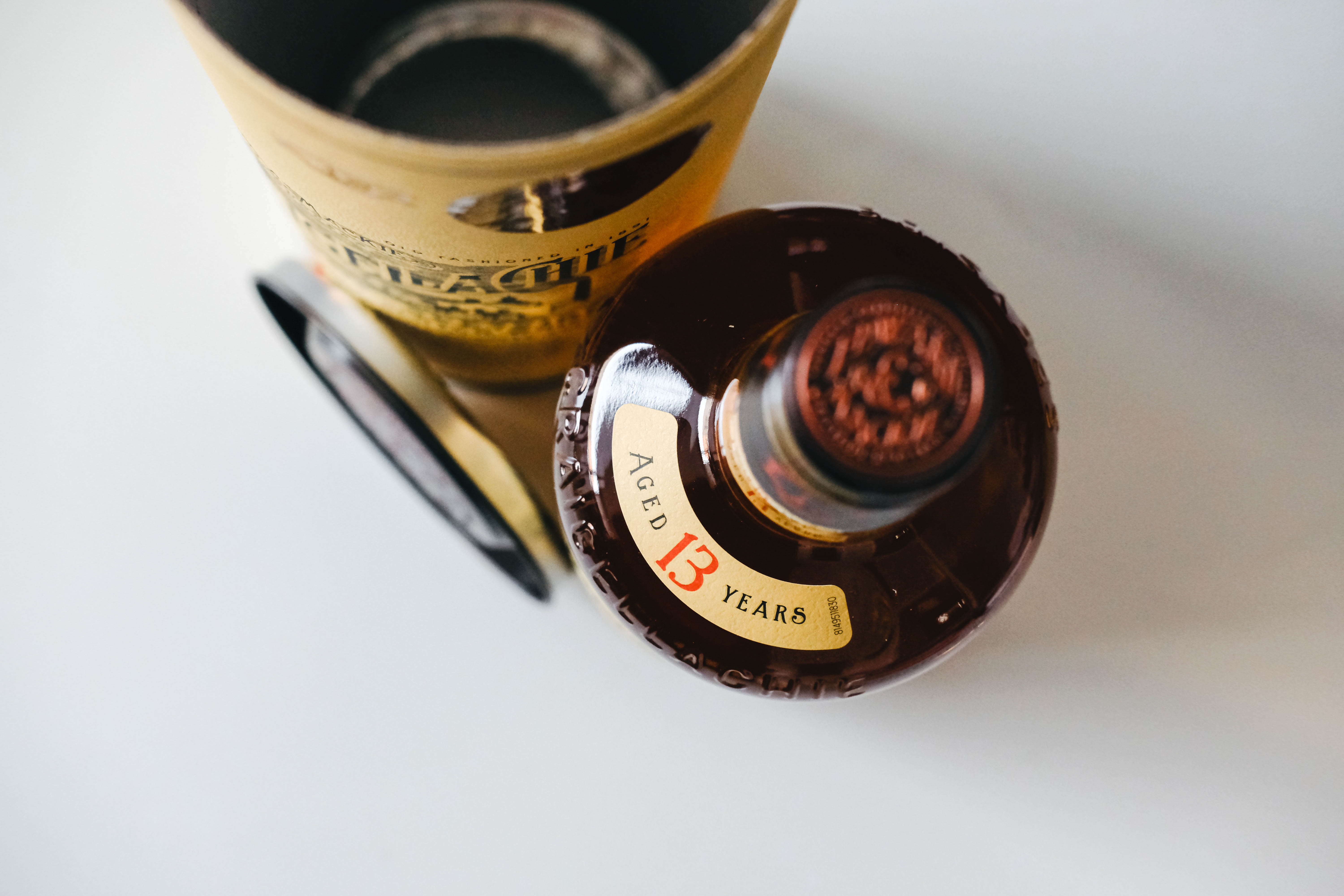 single object, background, typography, two objects, high angle view, food and drink, can, close-up, copy space, aged, no people, 5K, luxury, brown, selective focus, HD Wallpaper