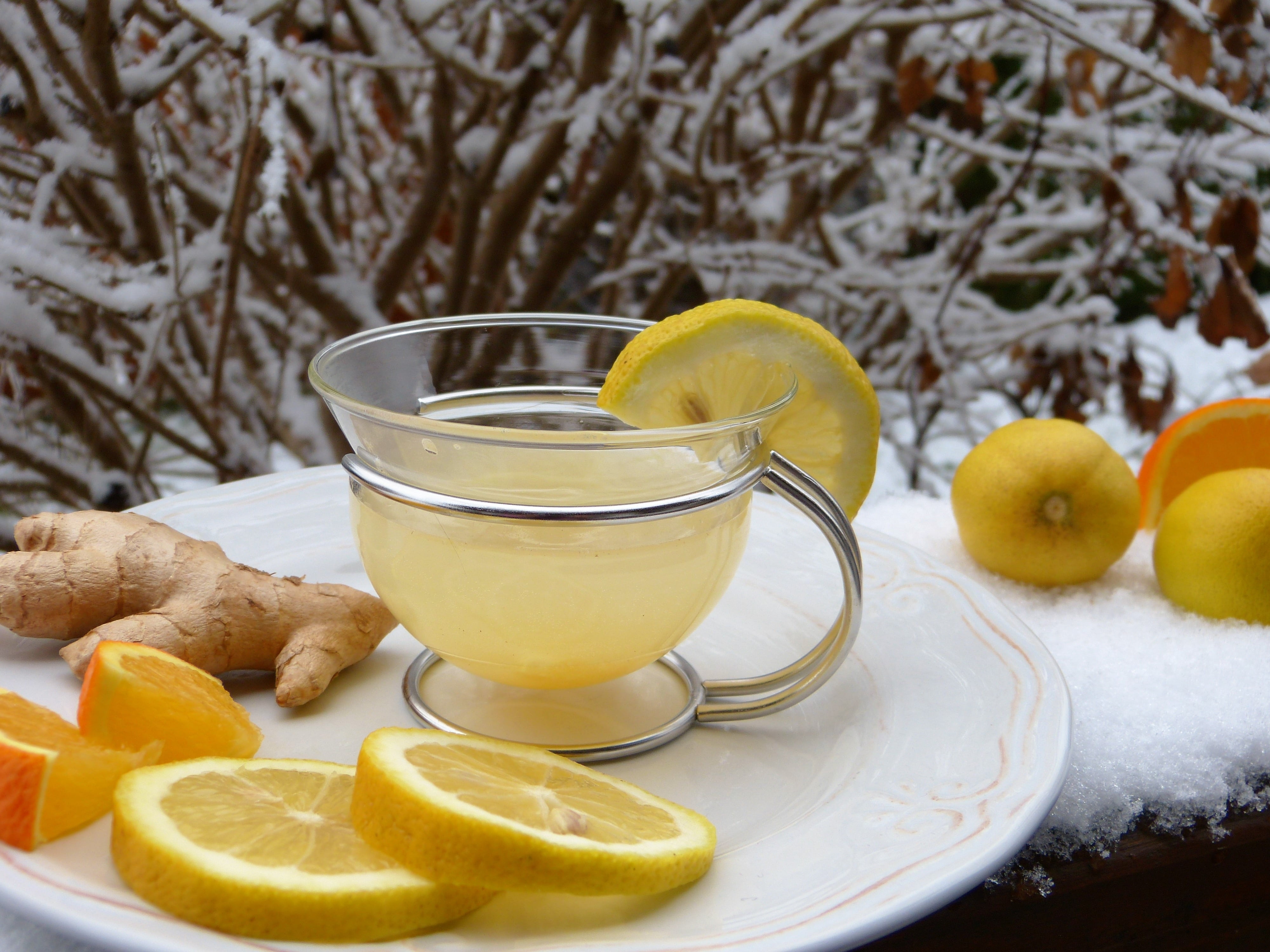 indoors, glass, top, lemon, flu, snow, wellbeing, household equipment, bless you, orange, drink, citrus fruit, immune system, crockery, virus, no people, HD Wallpaper