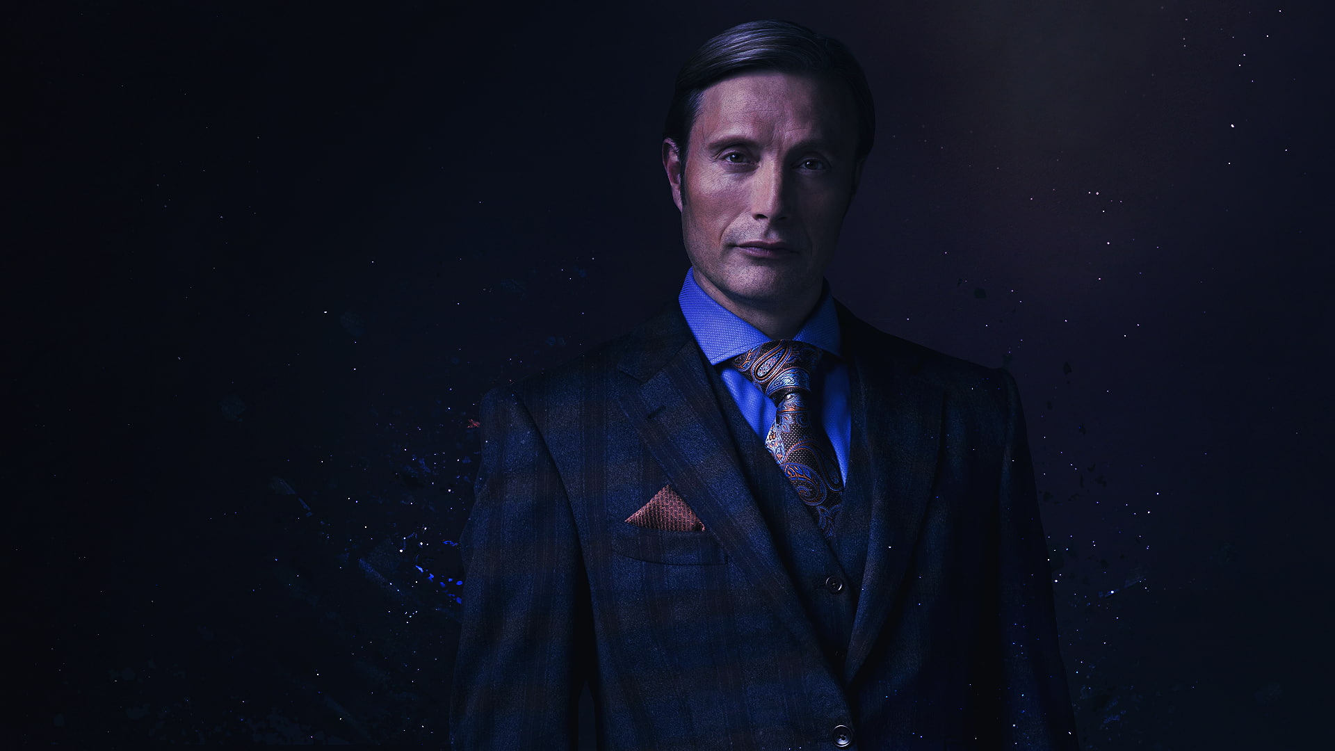 Hannibal, front view, portrait, serious, well-dressed, waist up, business, indoors, business person, confidence, TV, men, adult, one person, contemplation, HD Wallpaper