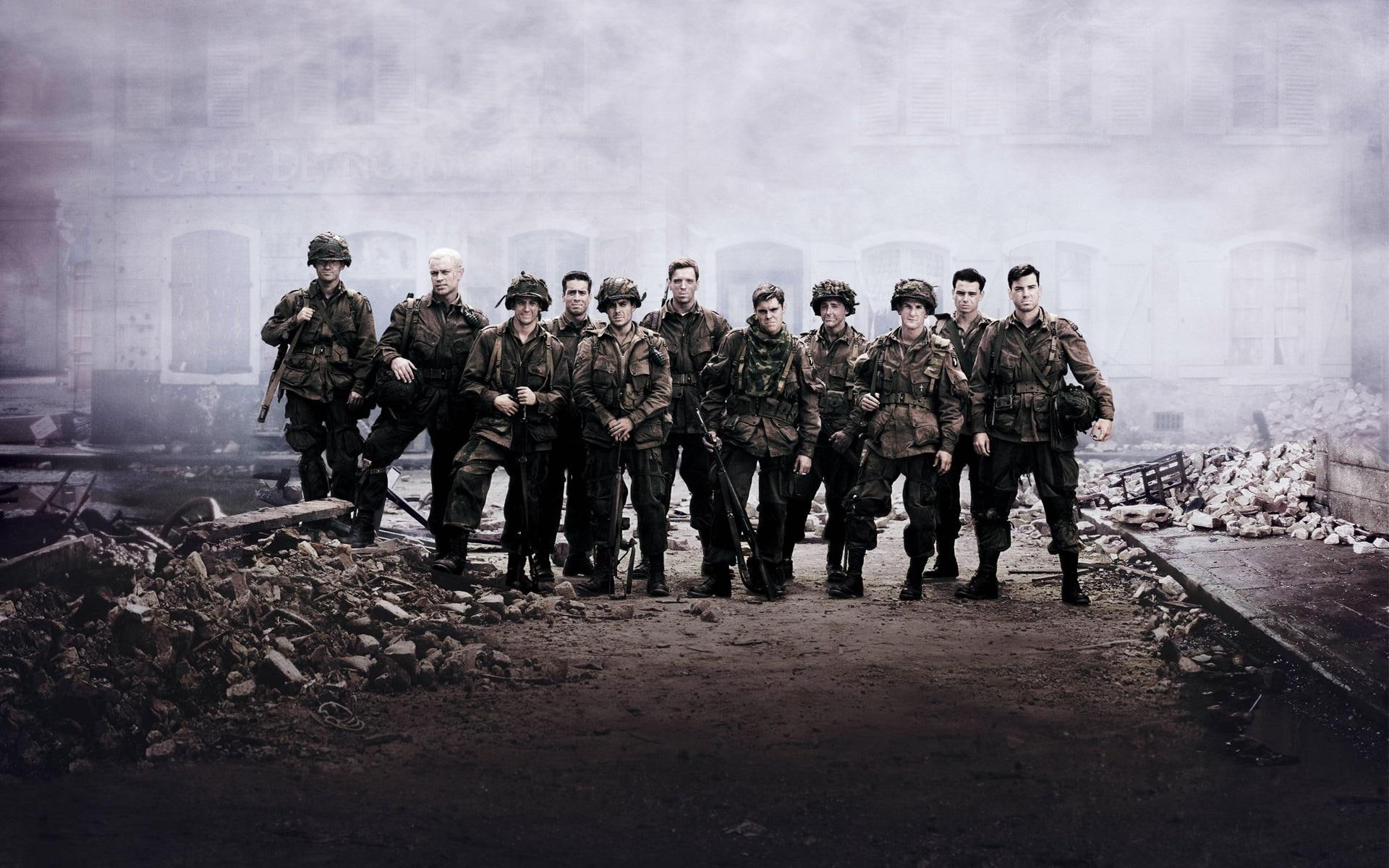 photo, cast, 1080P, brothers, band, armies, tv series, group, HD Wallpaper
