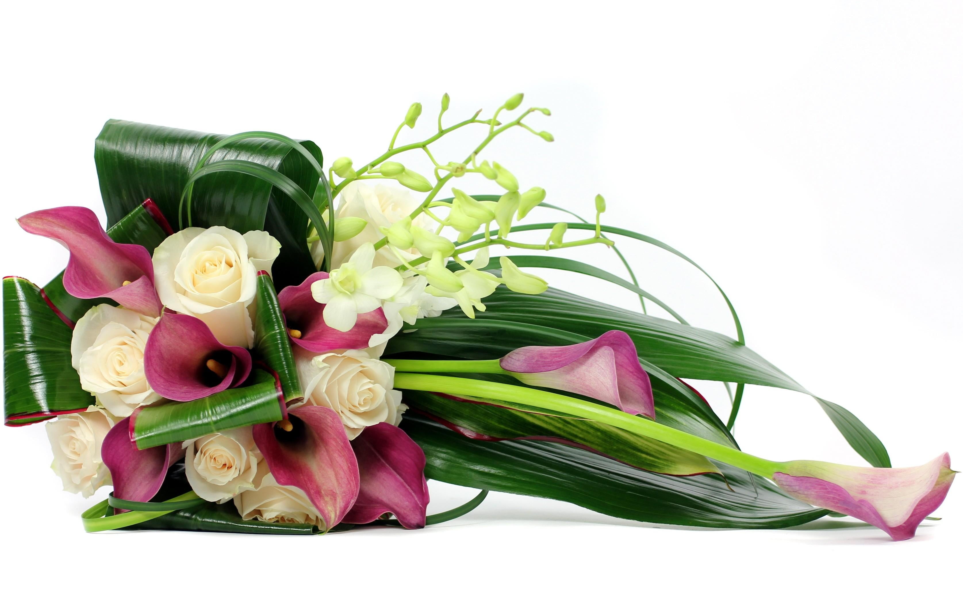 romance, bouquet, flower arrangement, flower, holiday, petal, gift, close-up, backgrounds, flowers, pink, freshness, springtime, elegance, yellow, summer, HD Wallpaper