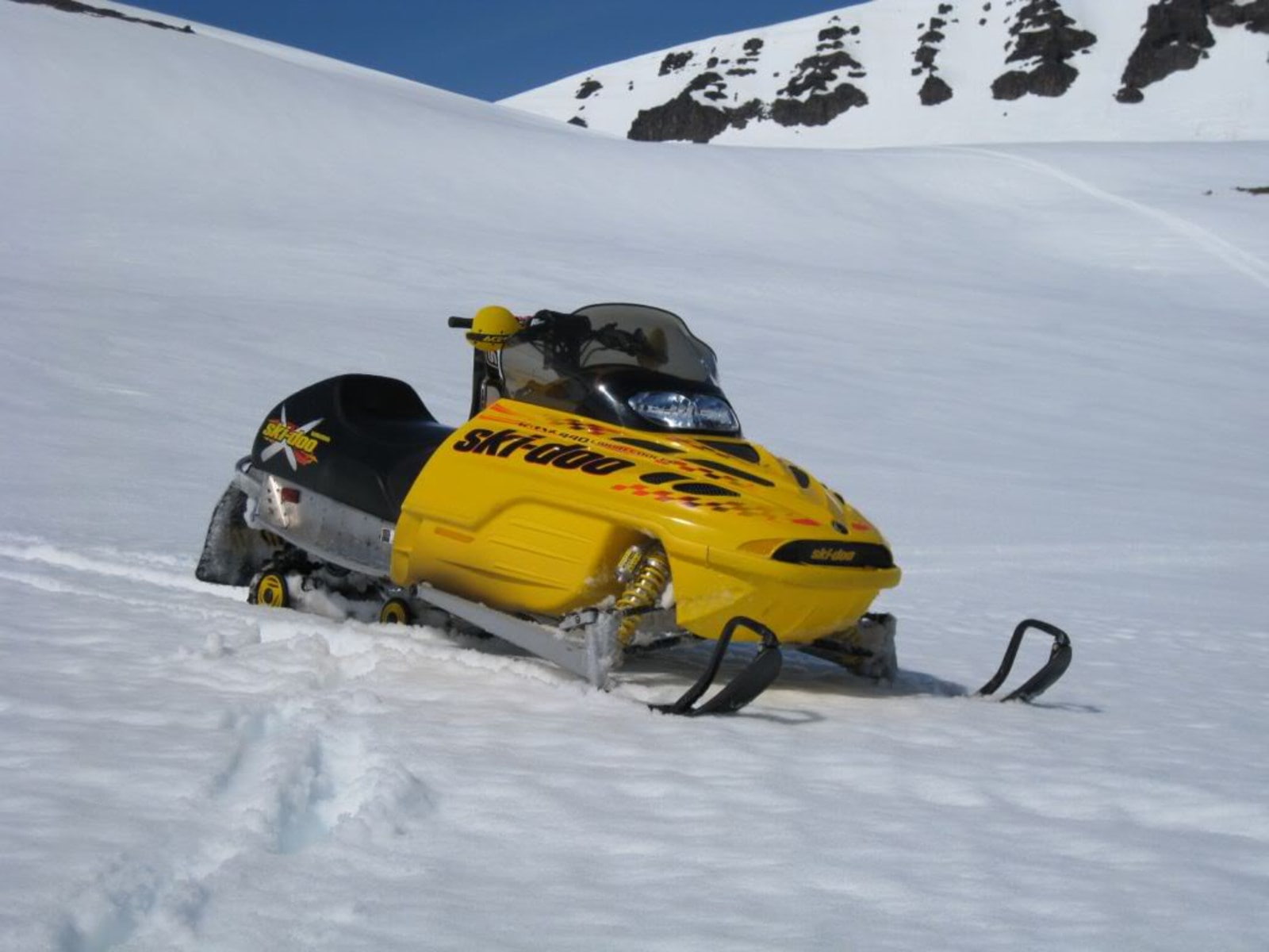 720P, snowmobile, HD Wallpaper