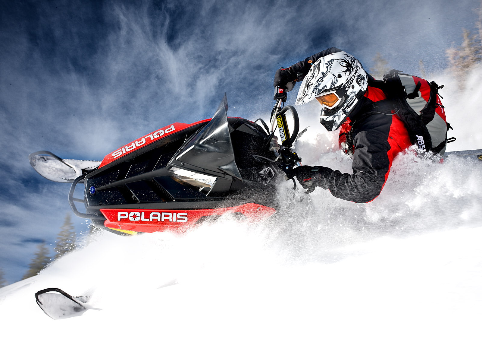 rmk, winter, pro, snowmobile, sled, 720P, polaris, snow, HD Wallpaper