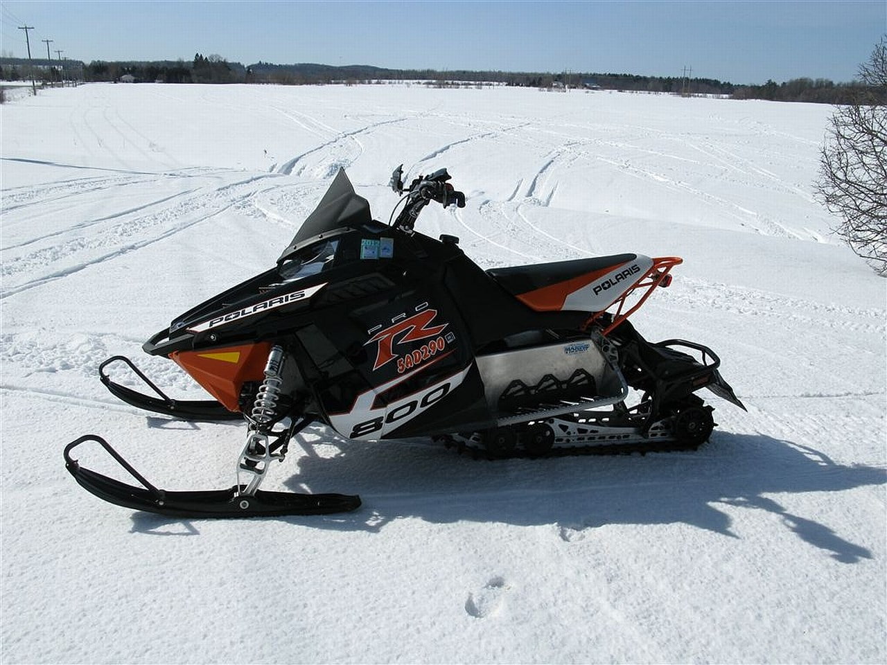 720P, snowmobile, HD Wallpaper