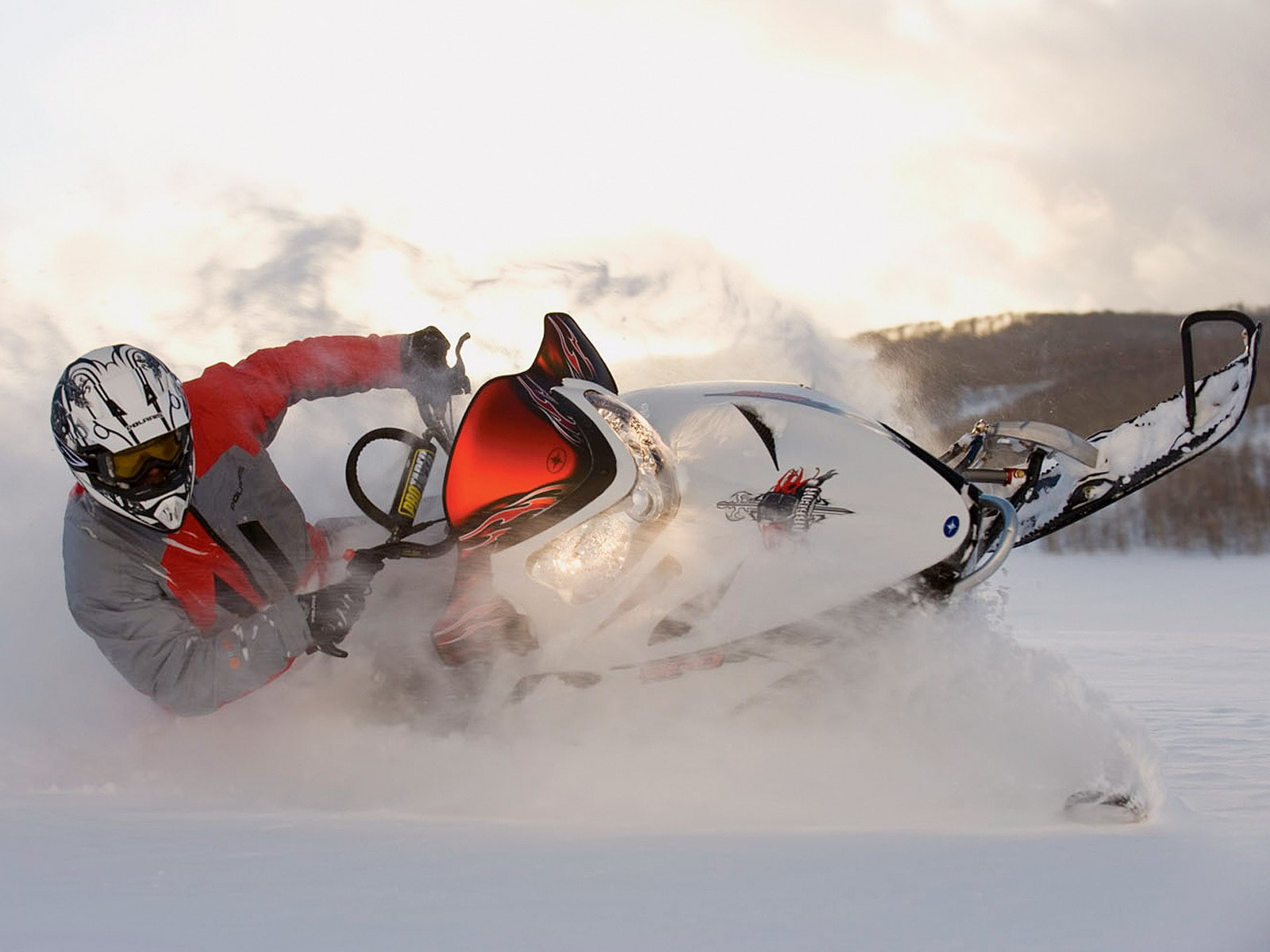 snowmobile, 720P, HD Wallpaper