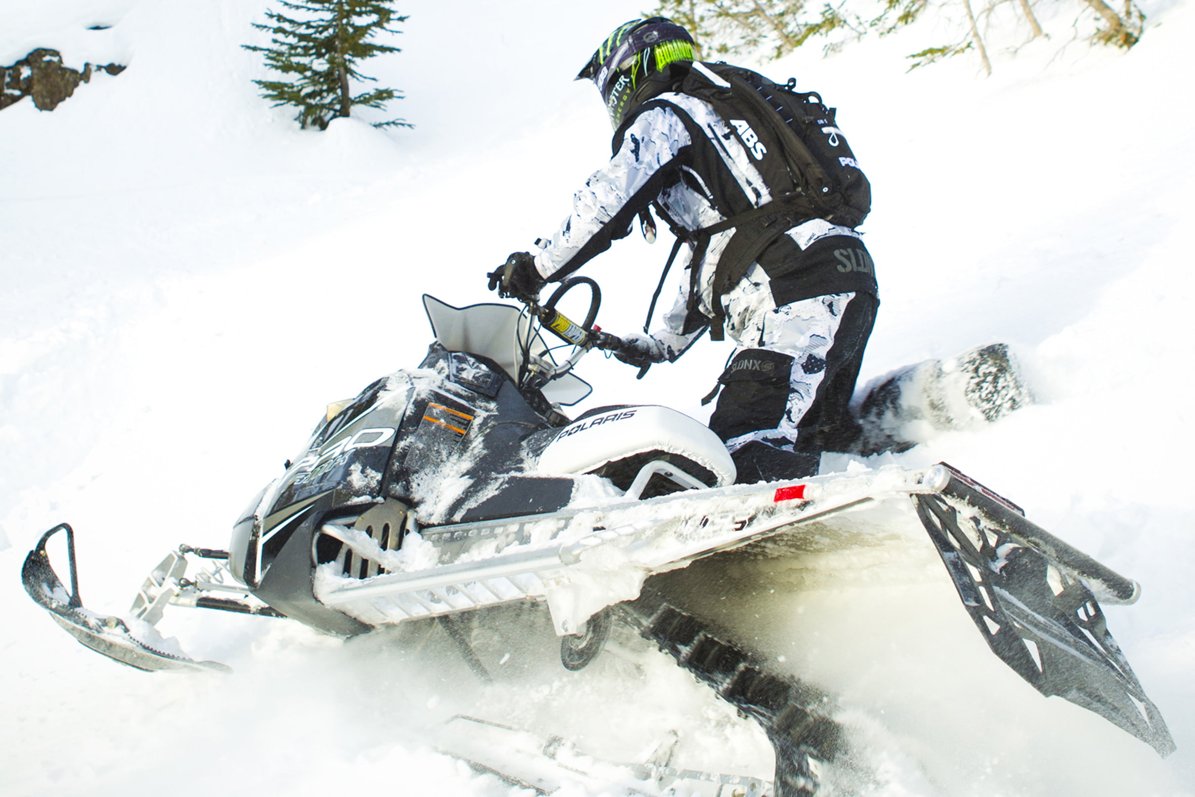 snowmobile, polaris, winter, rmk, sled, snow, pro, 1080P, HD Wallpaper